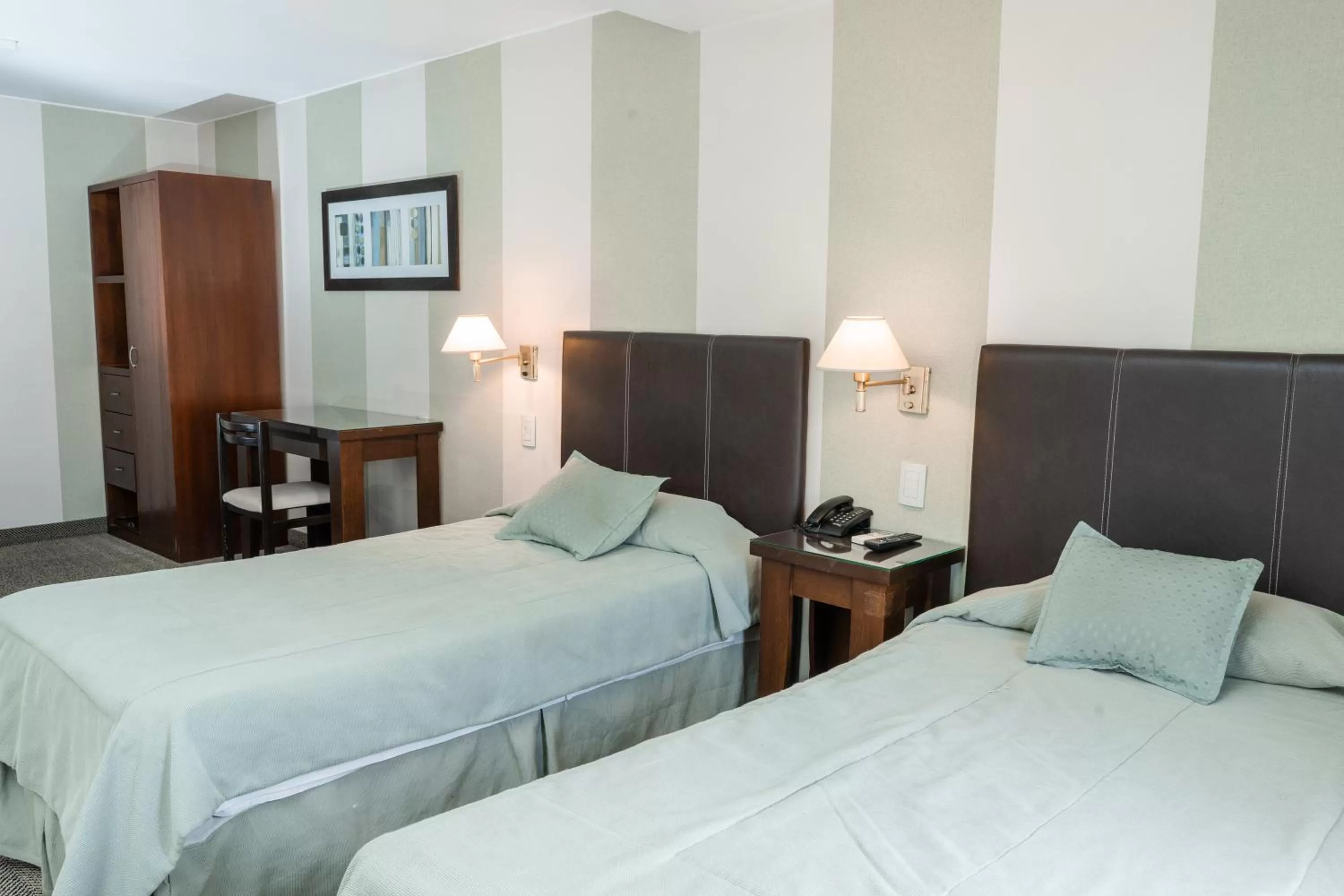 Bed in Hotel Metropol