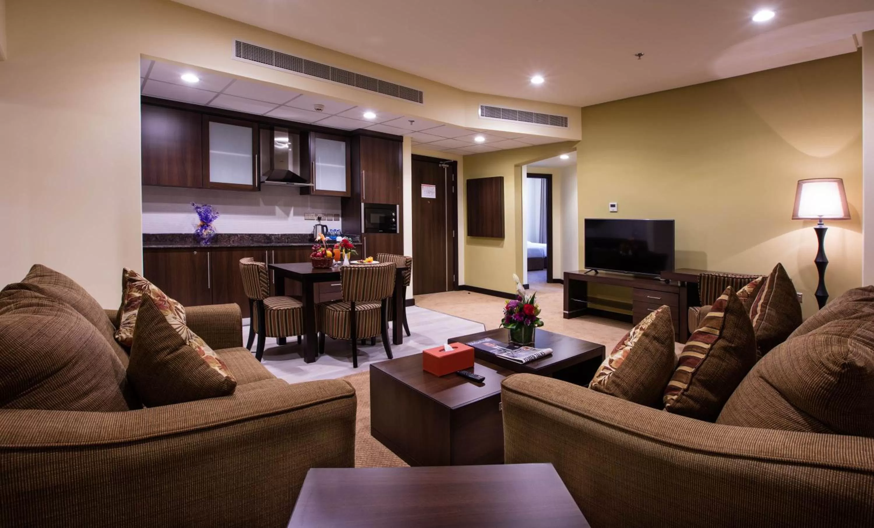 Kitchen or kitchenette in Orange Suites Hotel