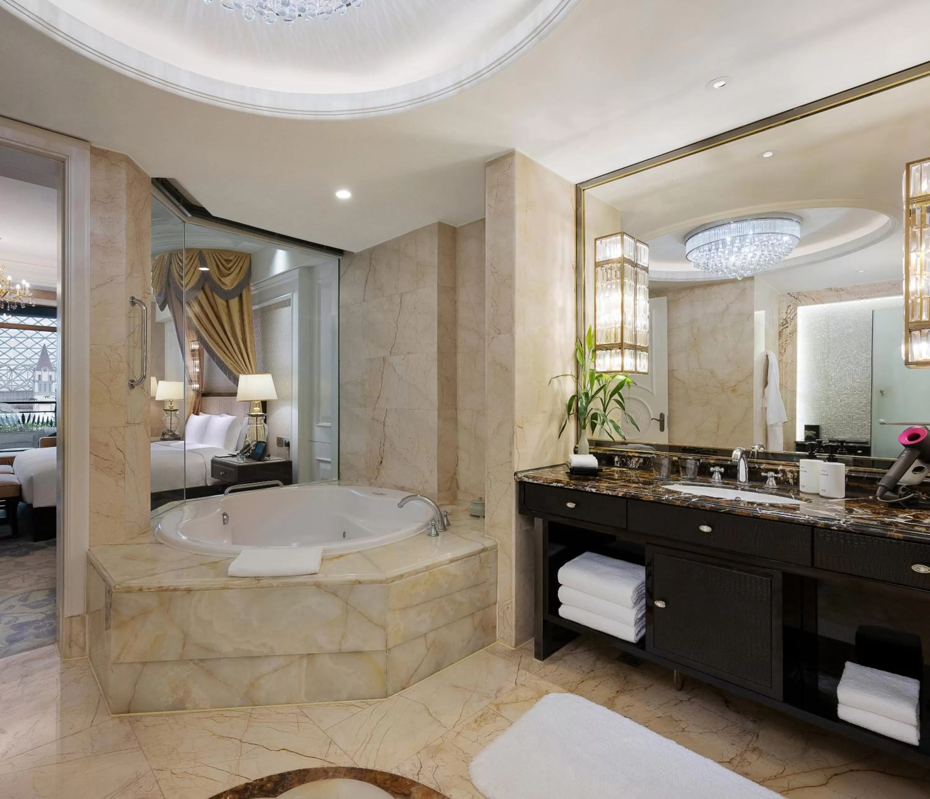 Bathroom in InterContinental Chengdu Global Center by IHG