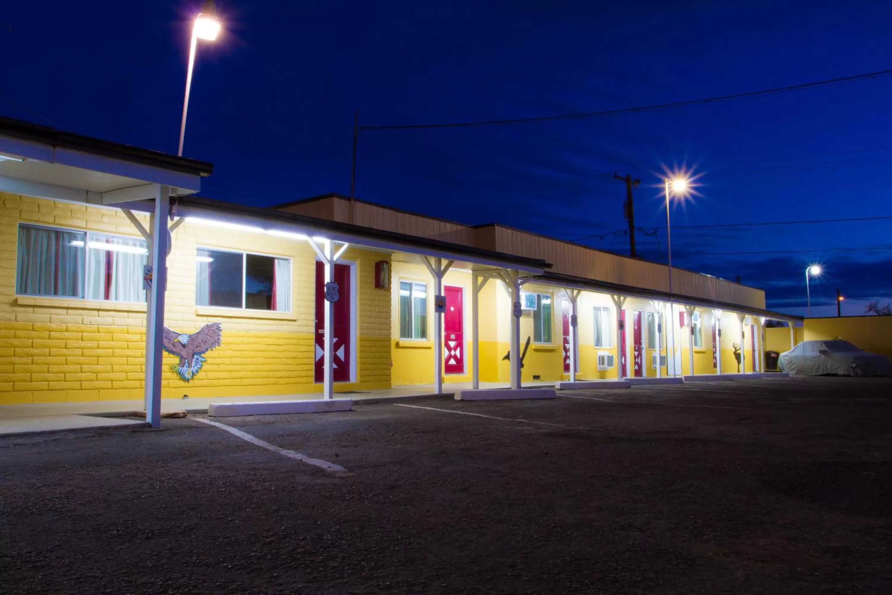 Property building in Brad's Desert Inn