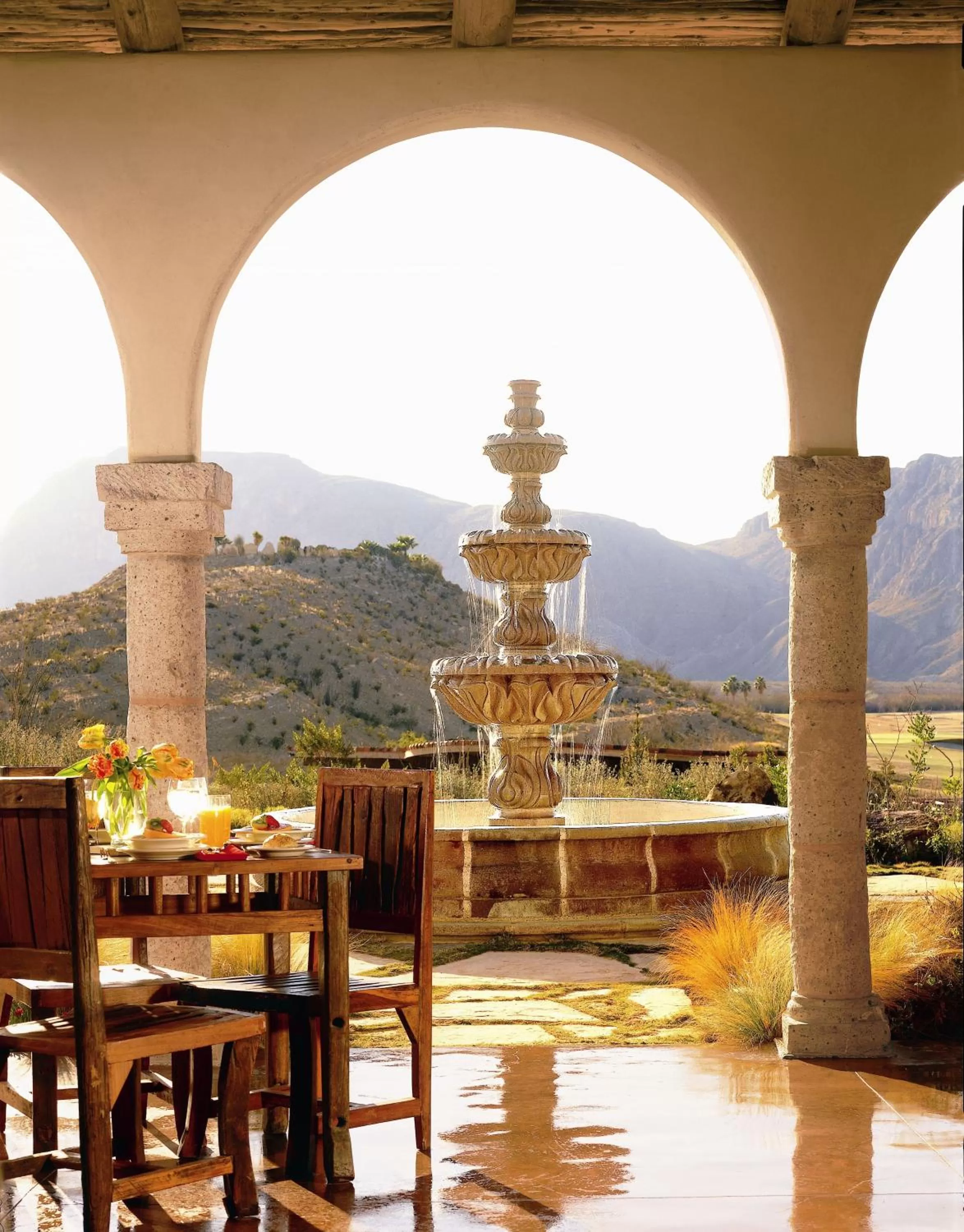 Mountain view in Lajitas Golf Resort