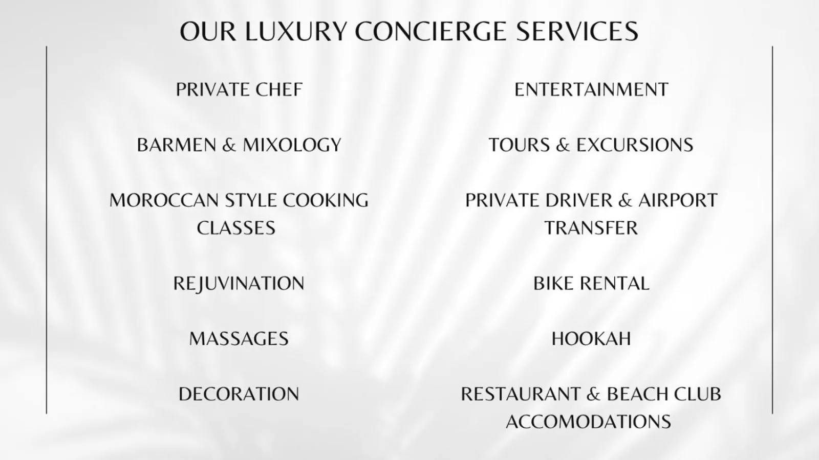 Text overlay in Ambre & Epices Jungle Hotel & Spa