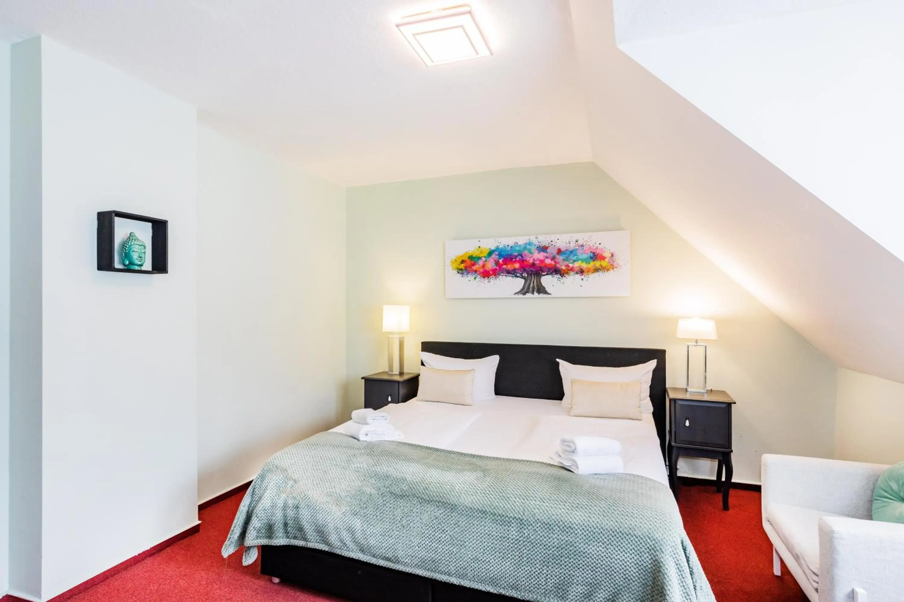 Photo of the whole room, Bed in Hotel Fürst Garden