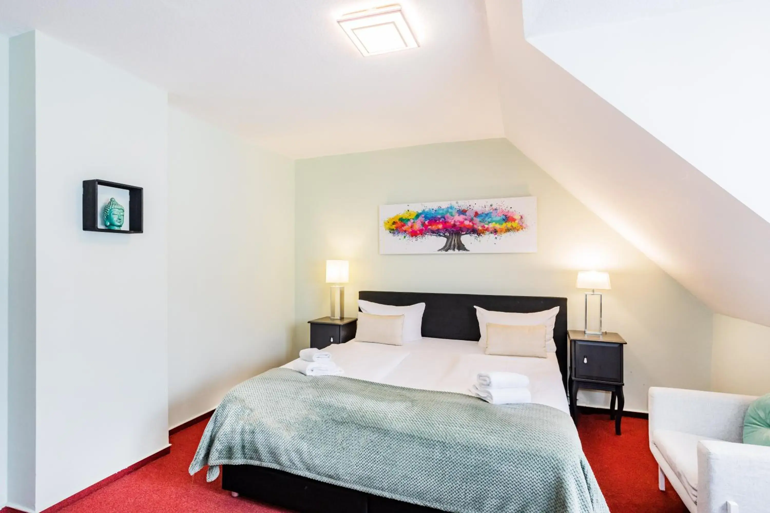 Quadruple Room in Hotel Fürst Garden Quadruple Room in Hotel Fürst Garden