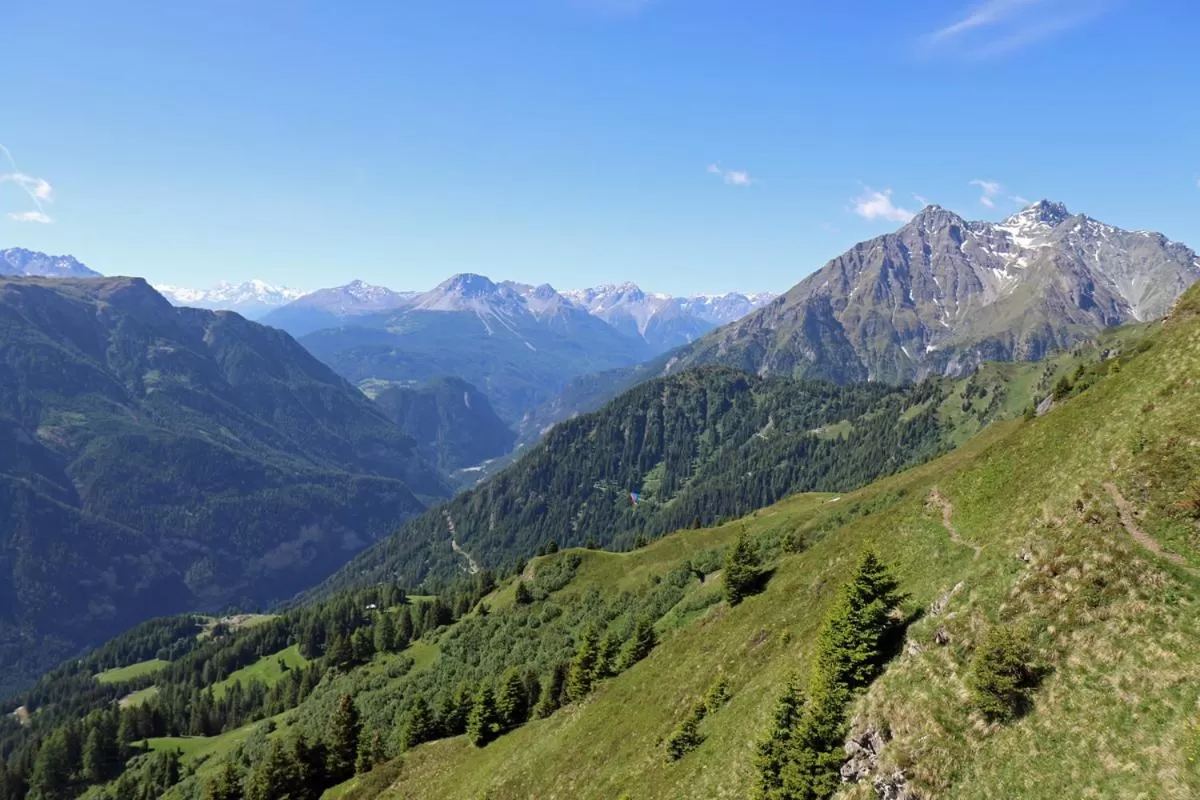 Mountain View in Pension Fuchs