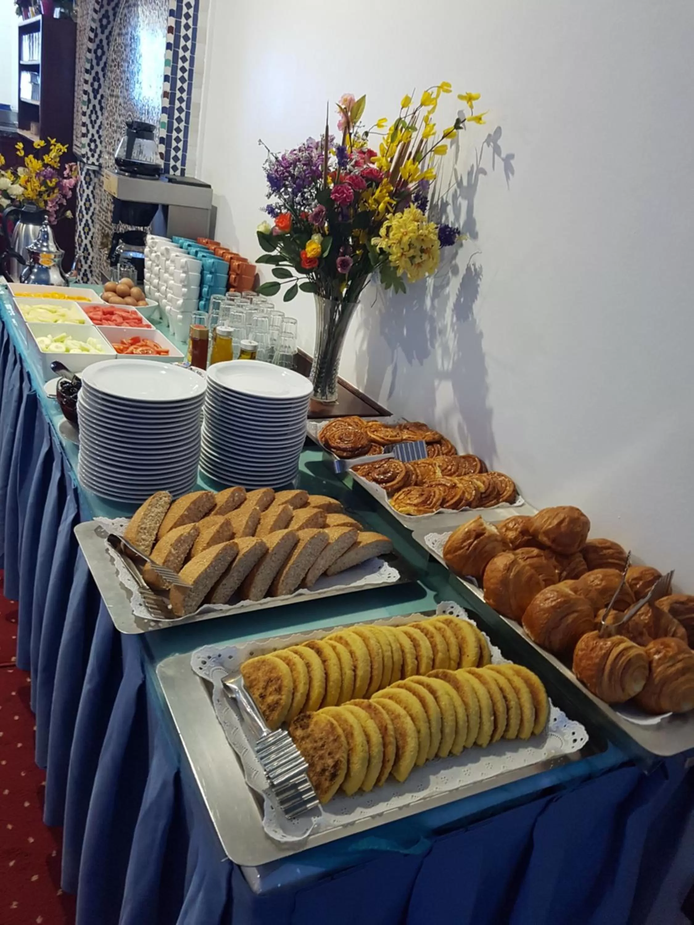 Breakfast in Hotel Tarek