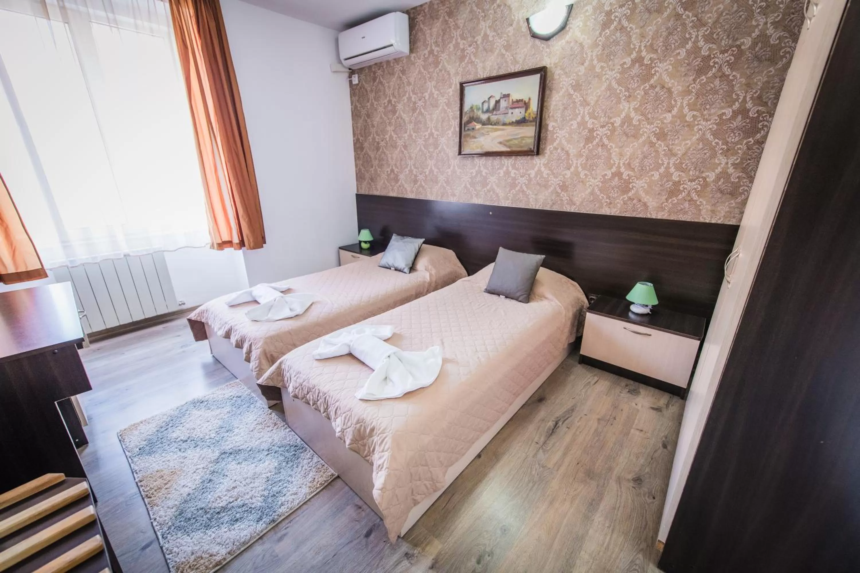 Bed in Vida Family Hotel