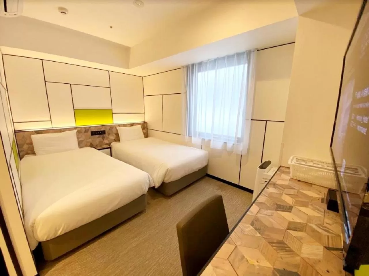 Bed in Henn na Hotel Osaka Shinsaibashi