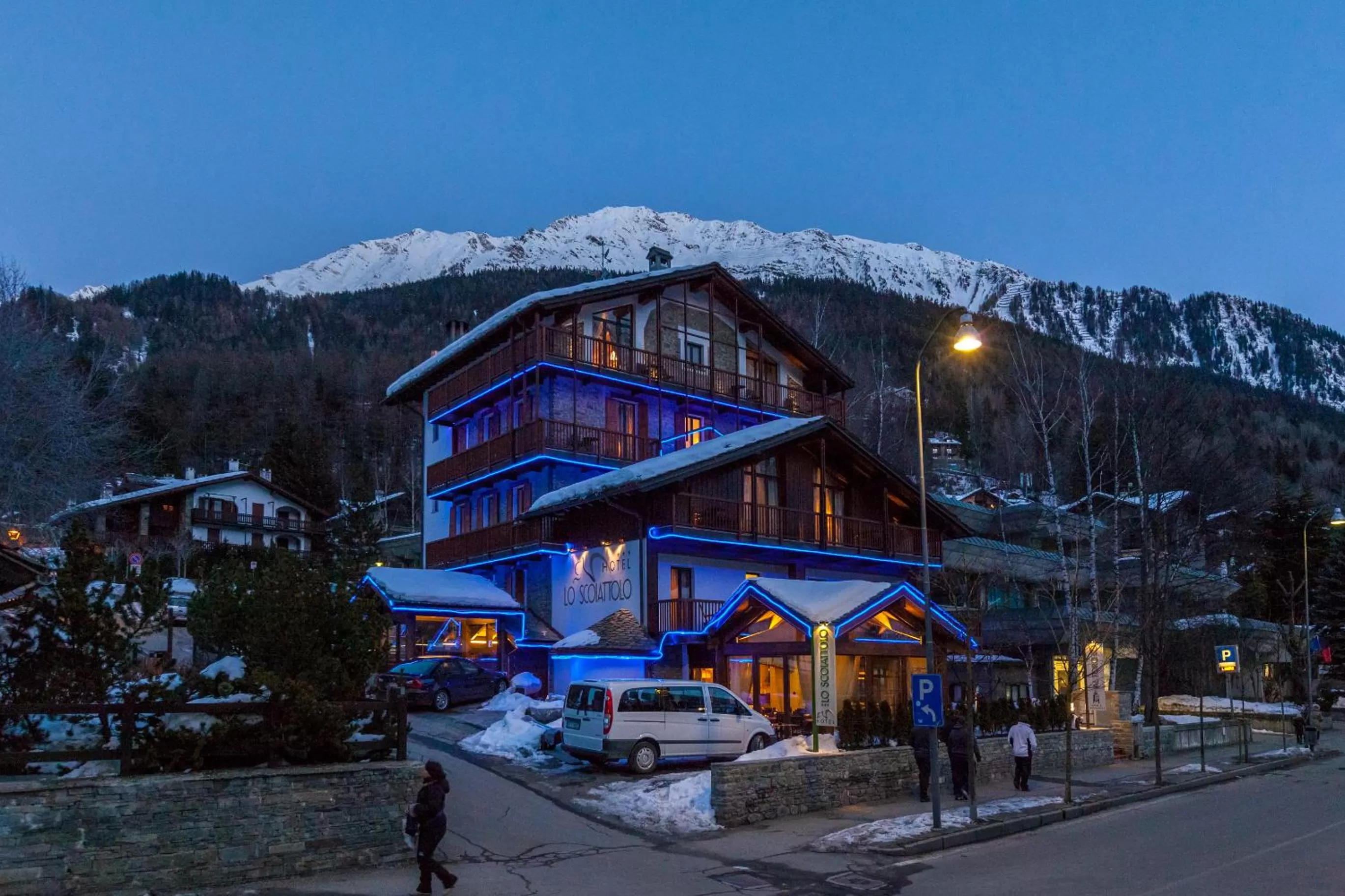 Facade/entrance in Hotel Lo Scoiattolo