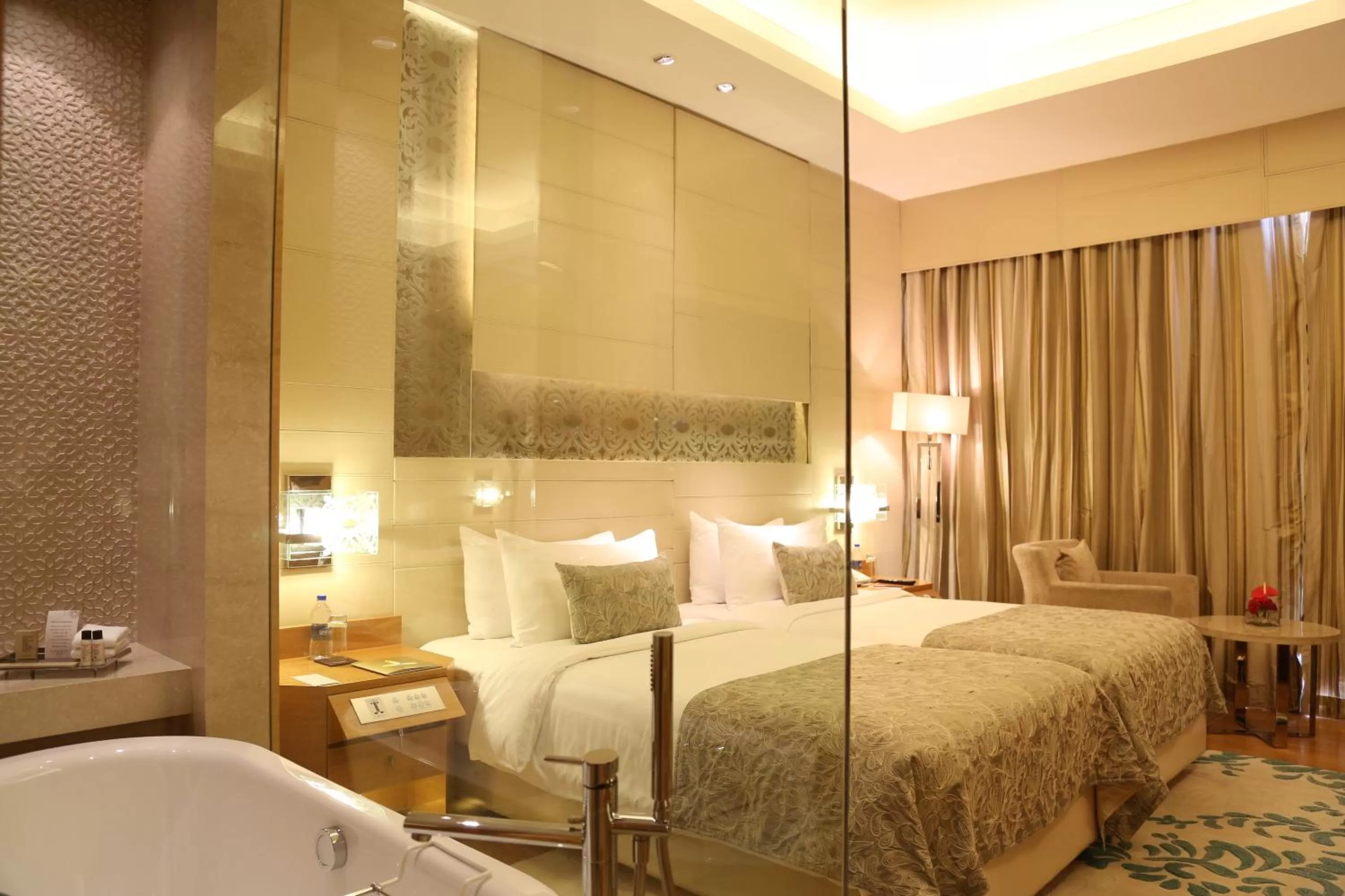 City view, Bed in Taj City Centre Gurugram