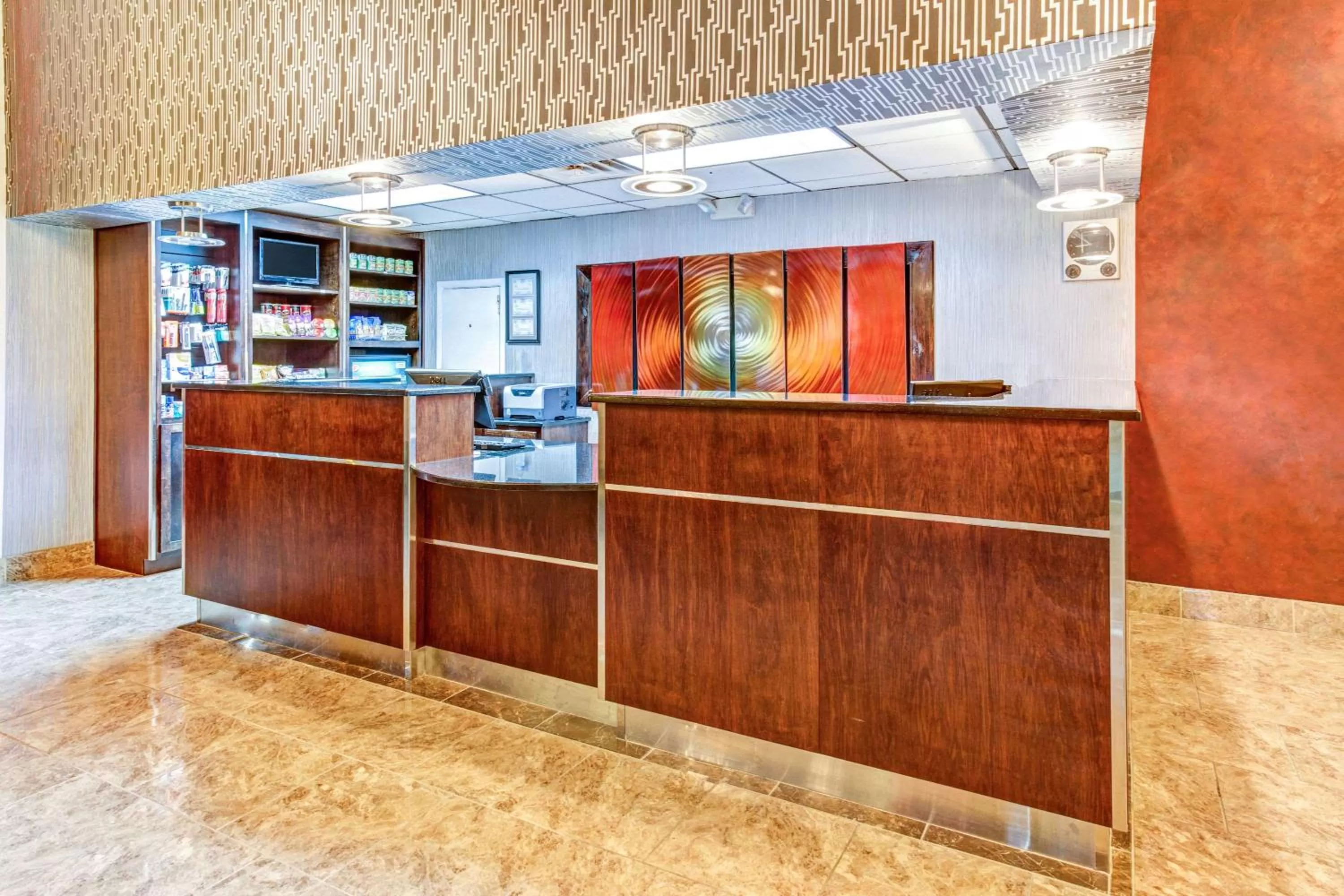 Lobby or reception in Ramada by Wyndham Murfreesboro