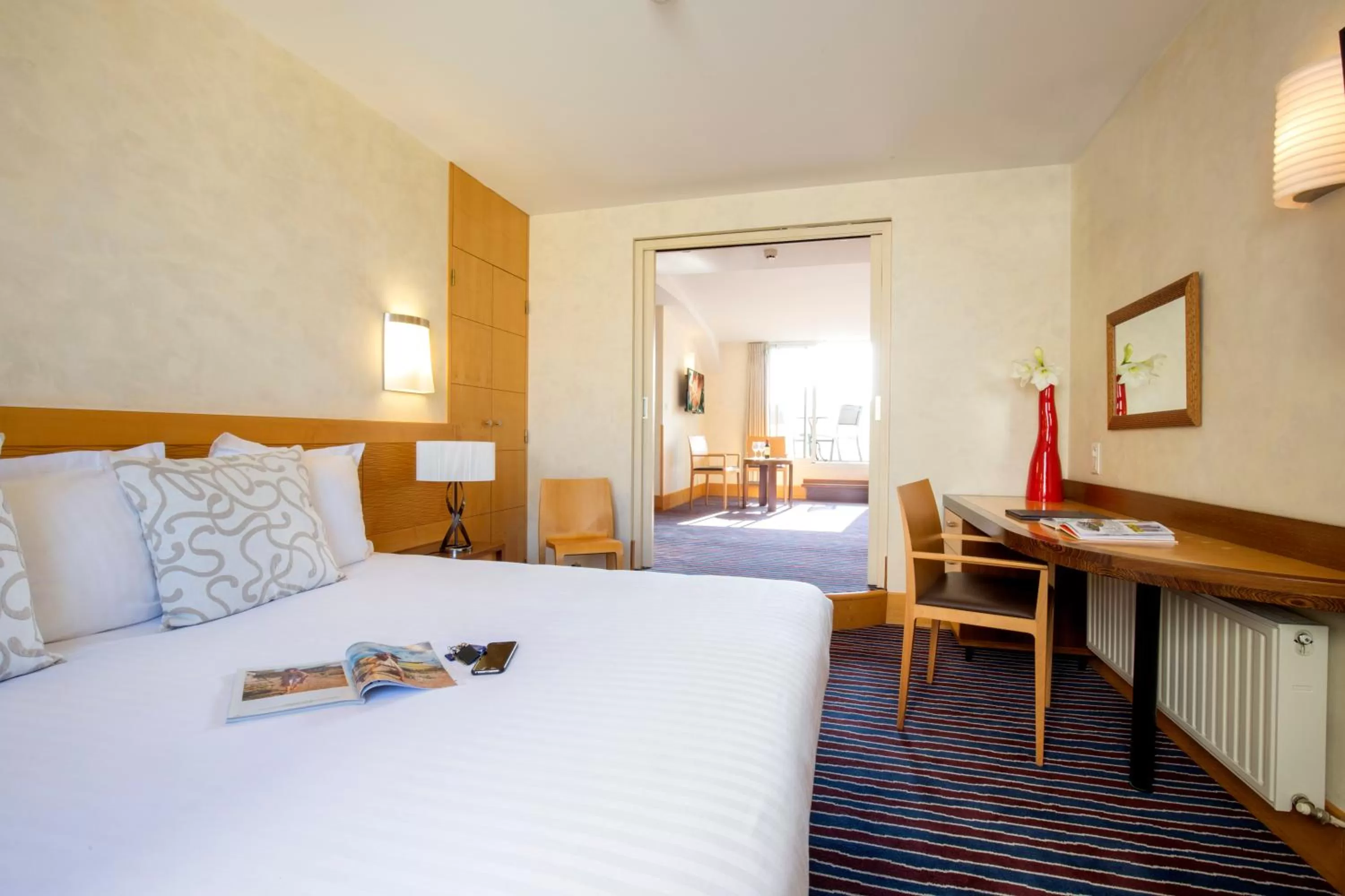 Photo of the whole room, Bed in Hôtel de Normandie