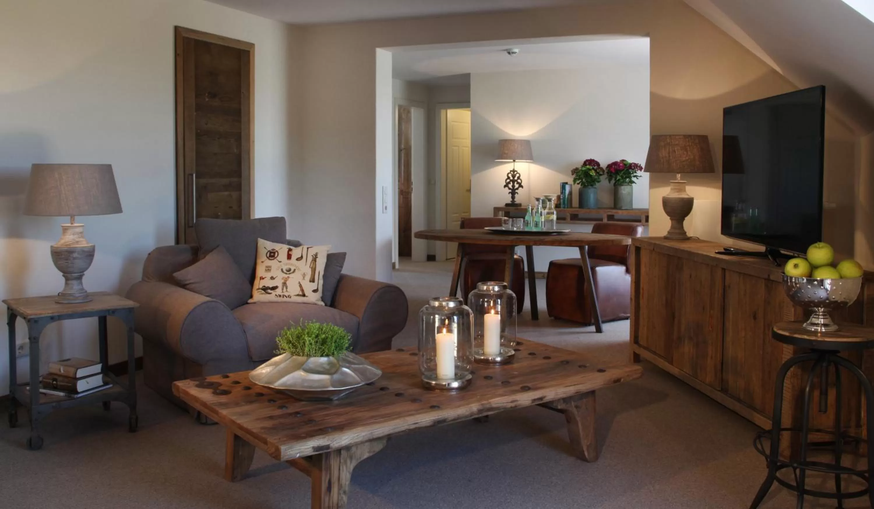 Living room, Seating Area in Spa & GolfResort Weimarer Land