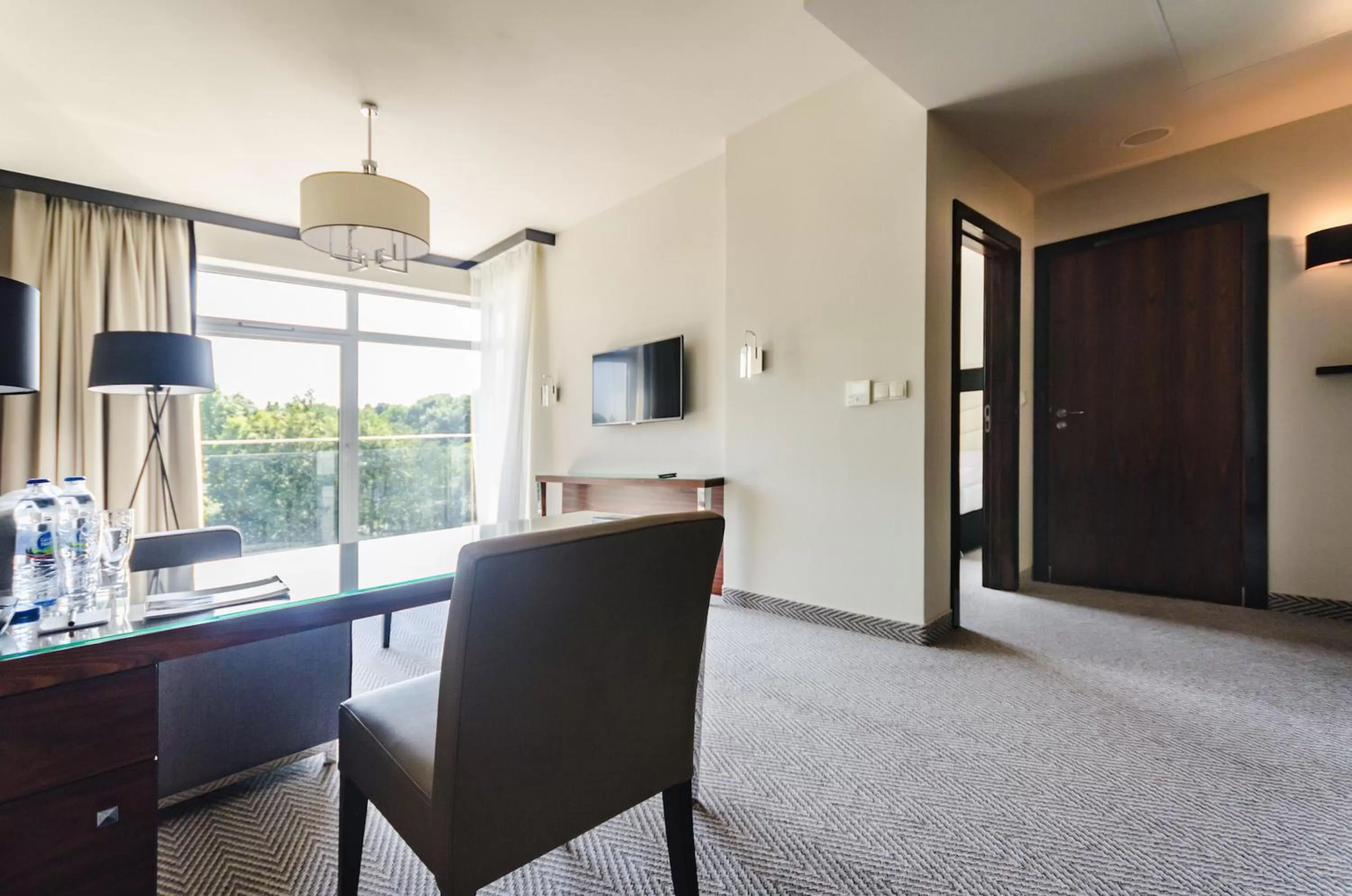 Seating area in Diune Resort by Zdrojowa