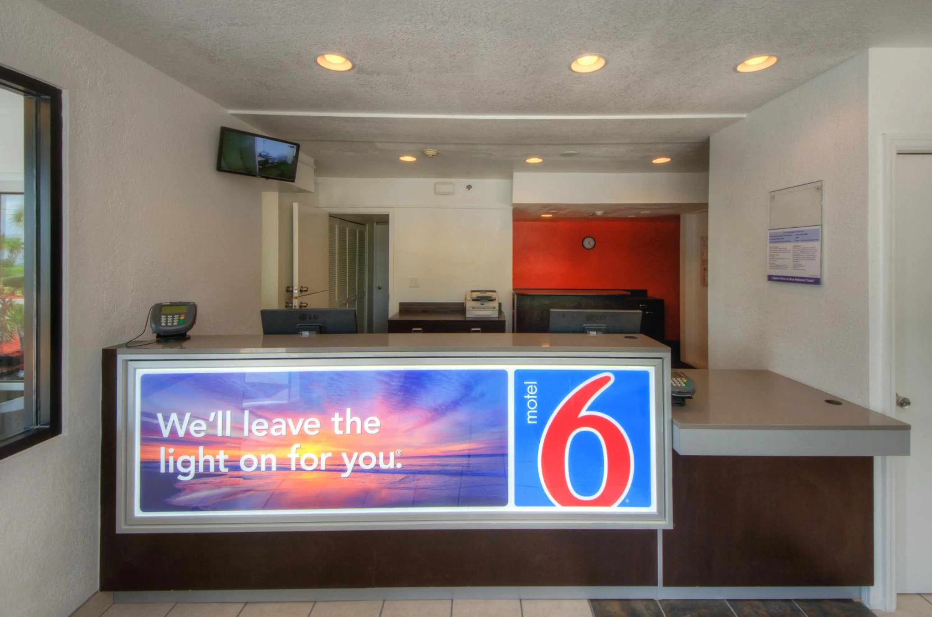 Lobby or reception in Motel 6-Bradenton, FL