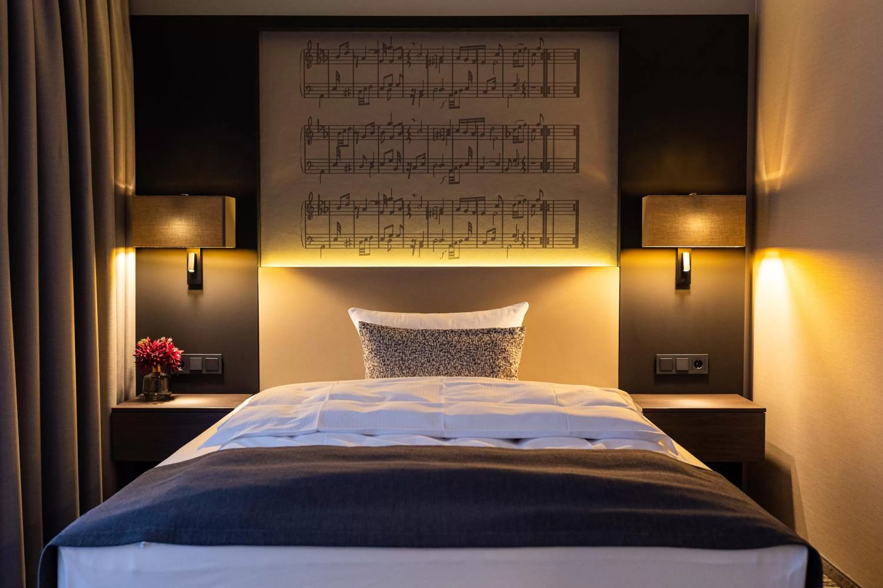 Bedroom, Bed in Kranz Parkhotel