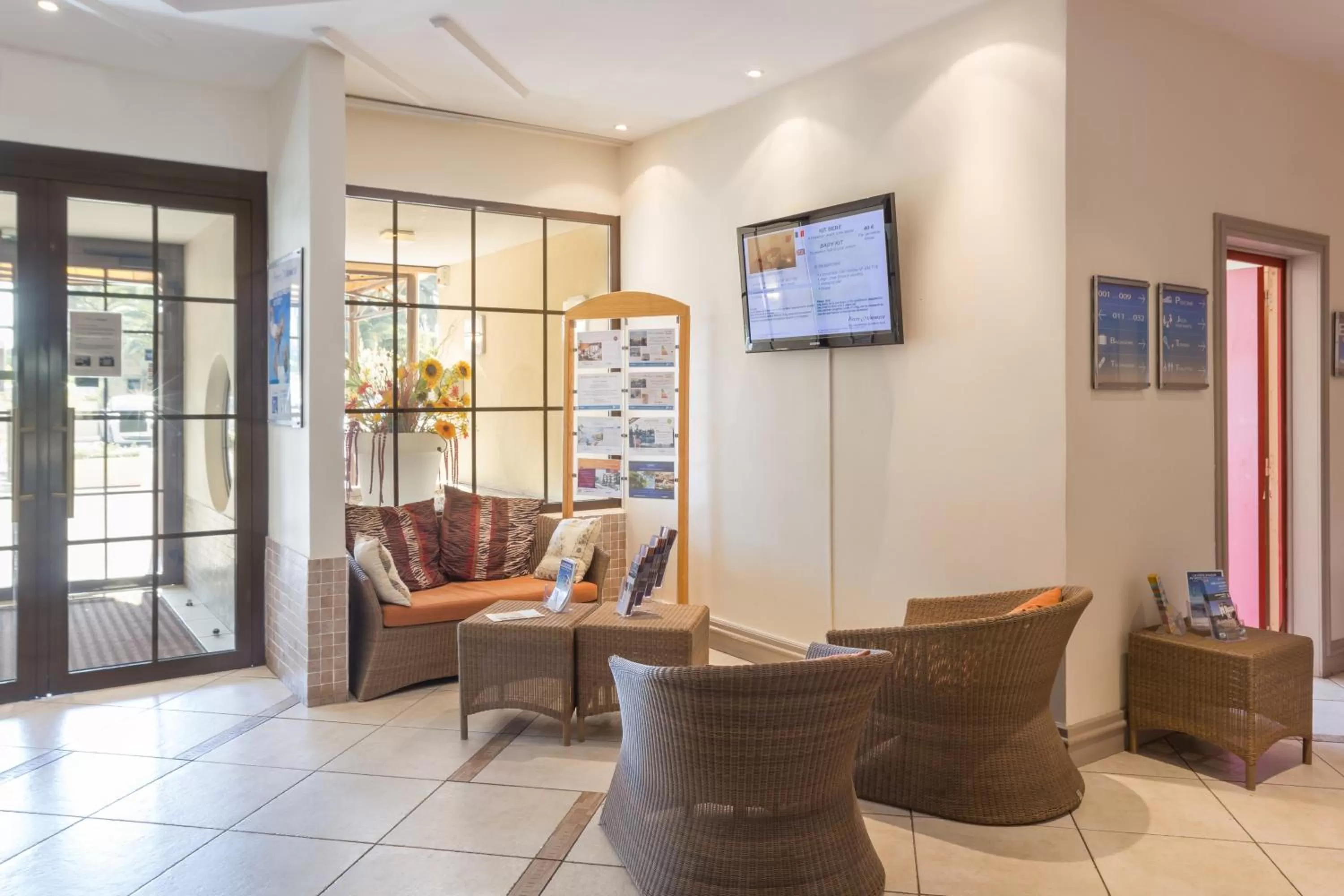 Lobby or reception in Résidence Pierre & Vacances Heliotel Marine