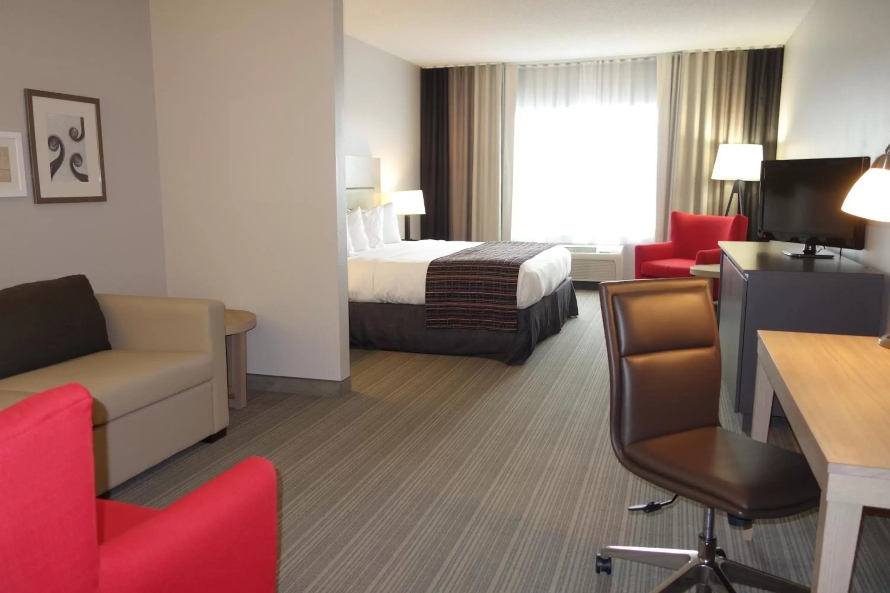 King Studio - Disability Access/Non-Smoking, Non-Pet Friendly in Country Inn & Suites by Radisson, Coralville, IA King Studio - Disability Access/Non-Smoking, Non-Pet Friendly in Country Inn & Suites by Radisson, Coralville, IA