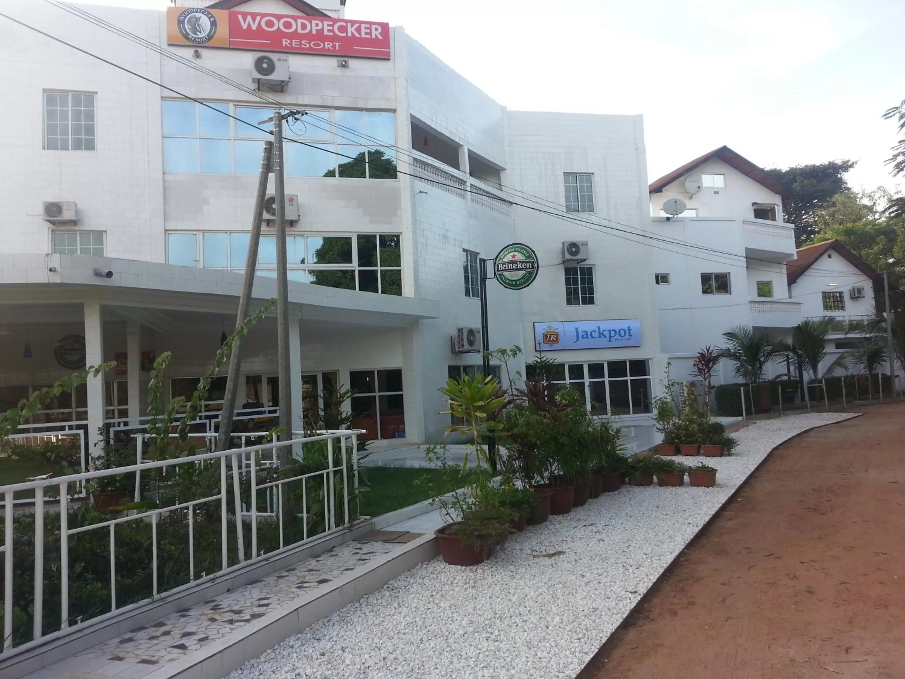 Property building in Woodpecker Resort Hotel