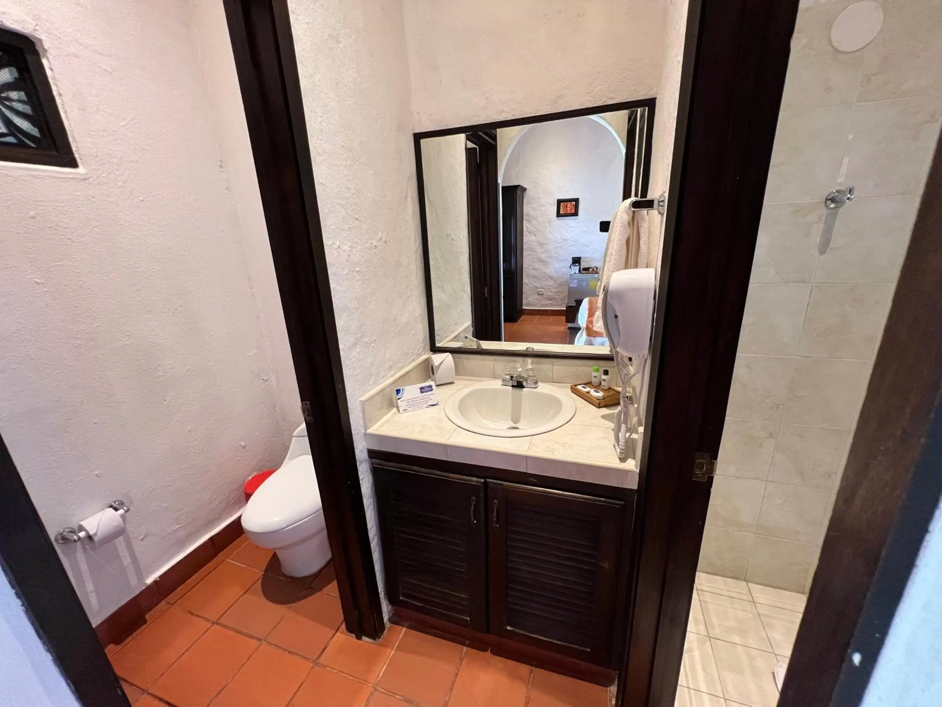 Bathroom in Hotel Campestre Montecarlo