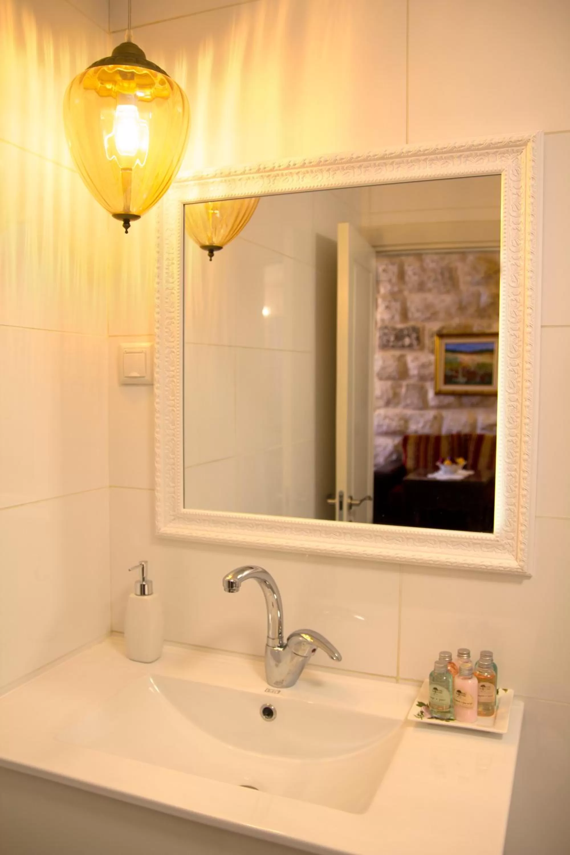 Photo of the whole room, Bathroom in Beit Shalom Historical boutique Hotel