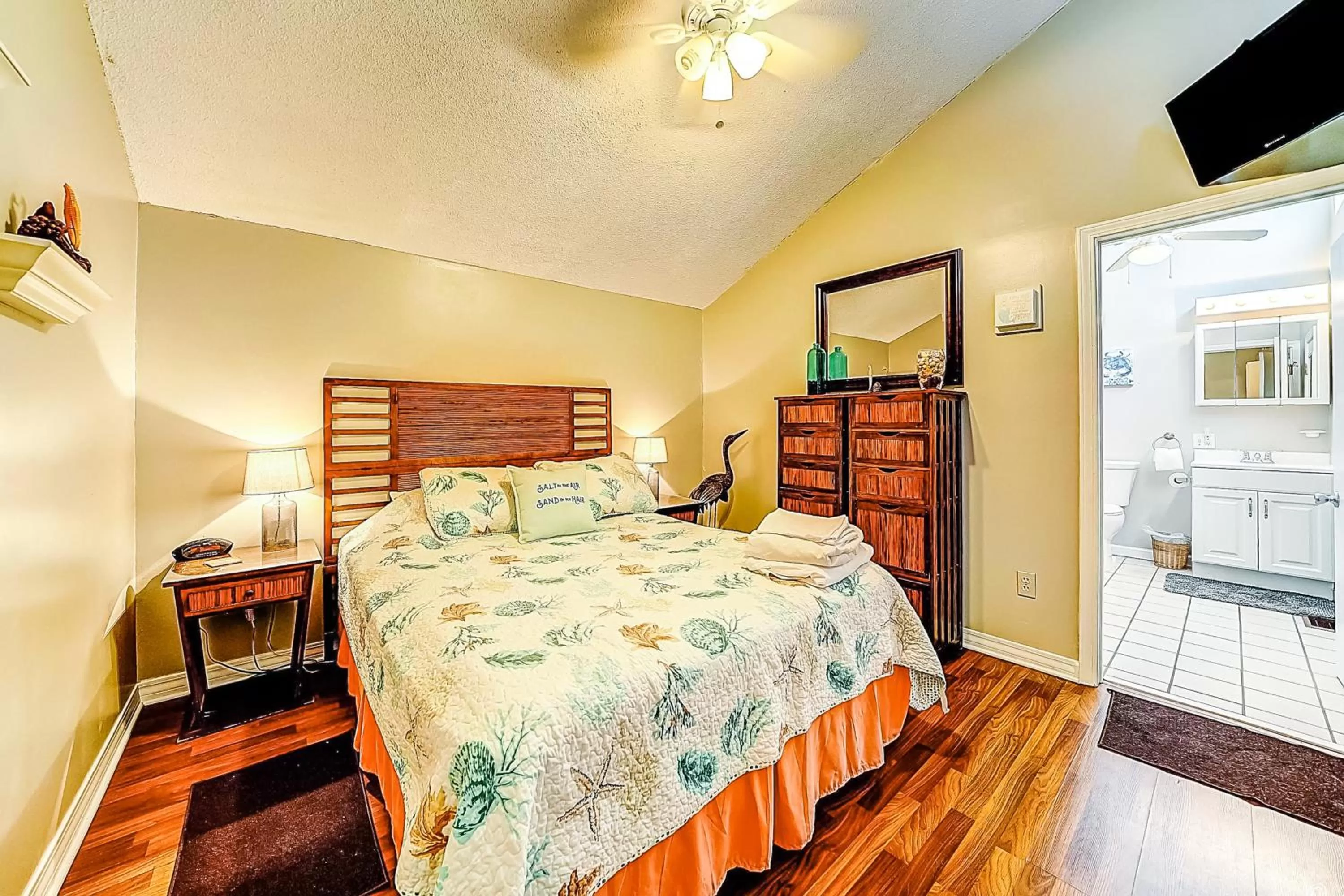 Bed in Sand Castle Villa #26