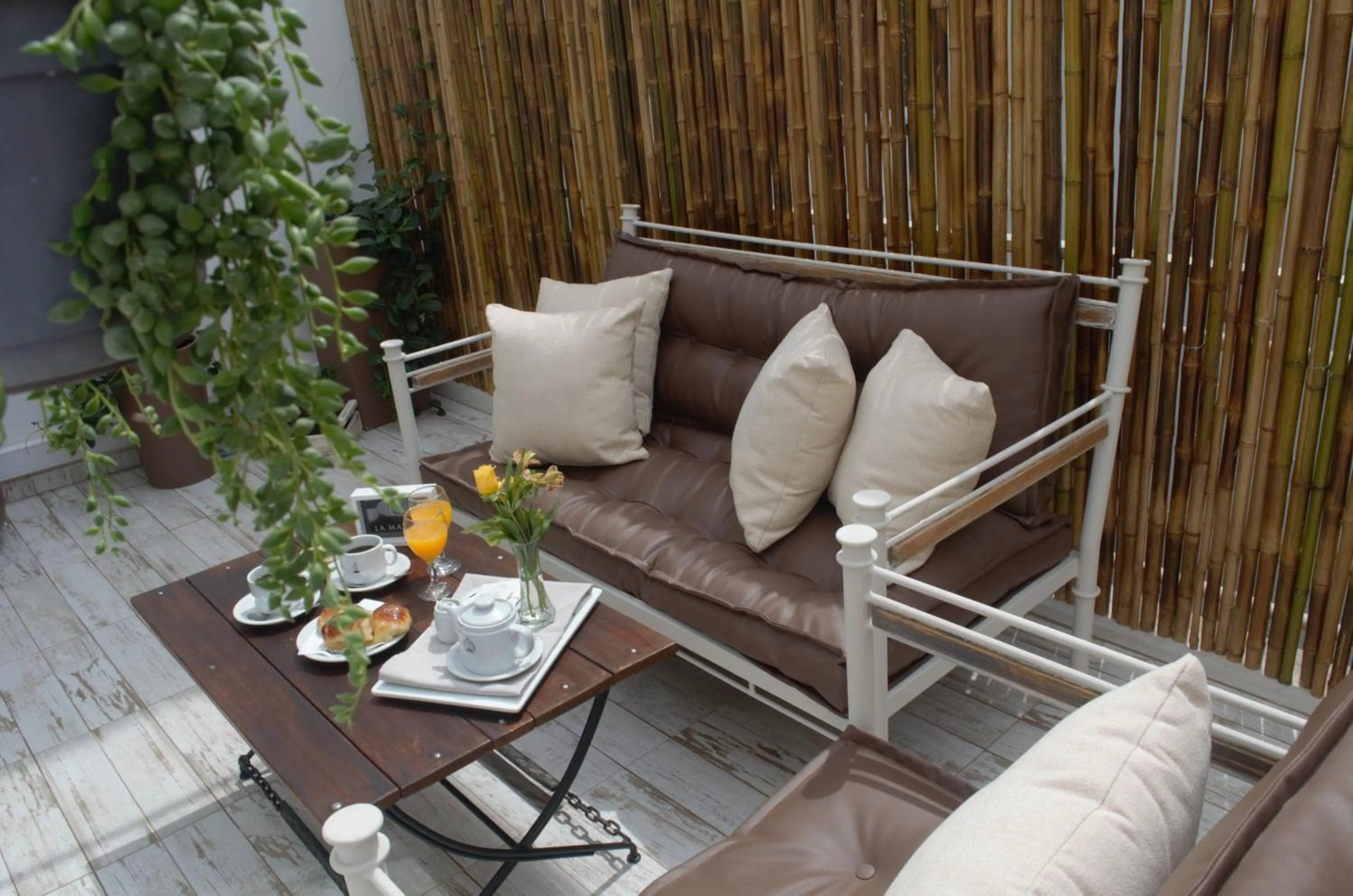 Patio in Hotel Facon Grande