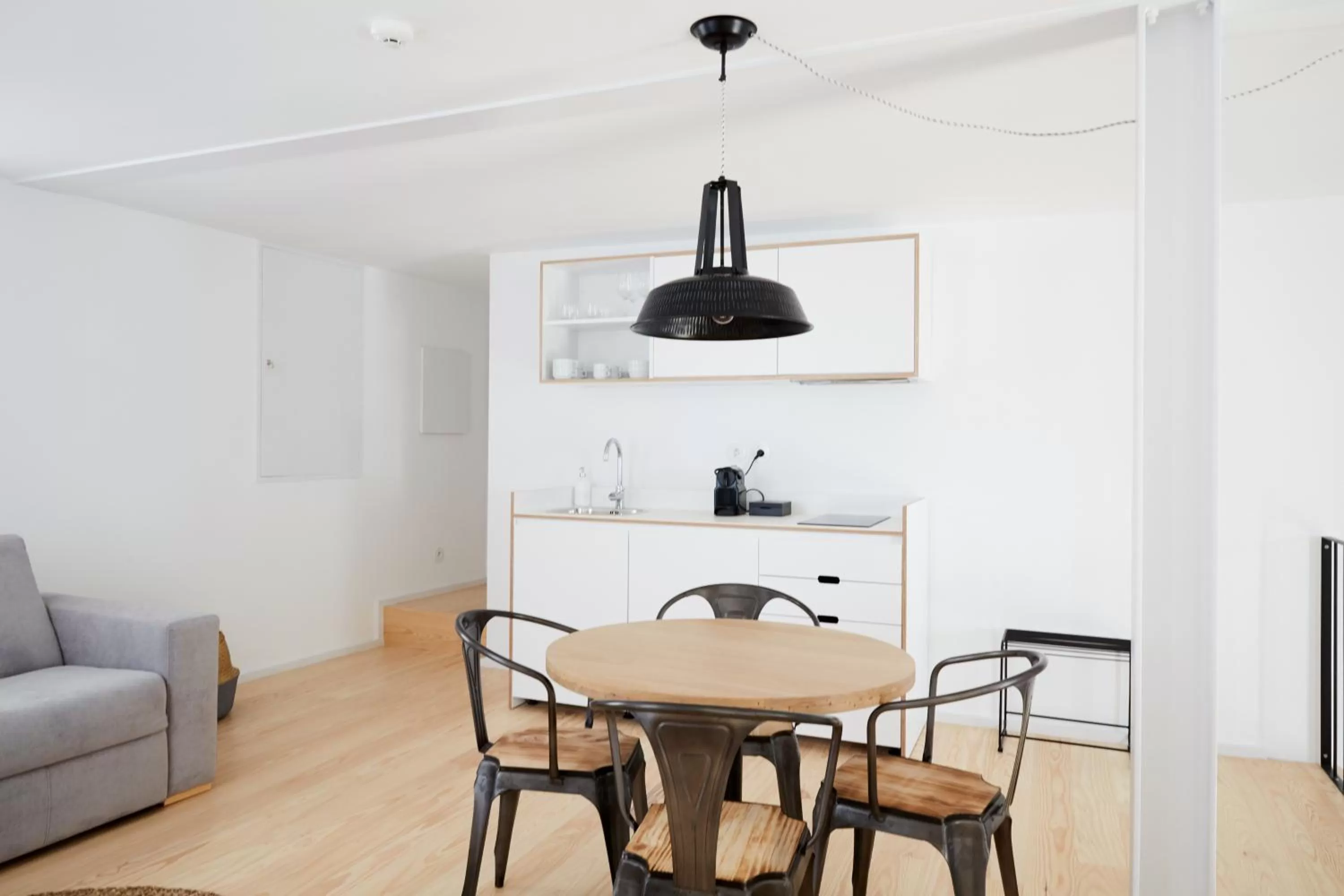 Kitchen or kitchenette in Sapientia Boutique Hotel