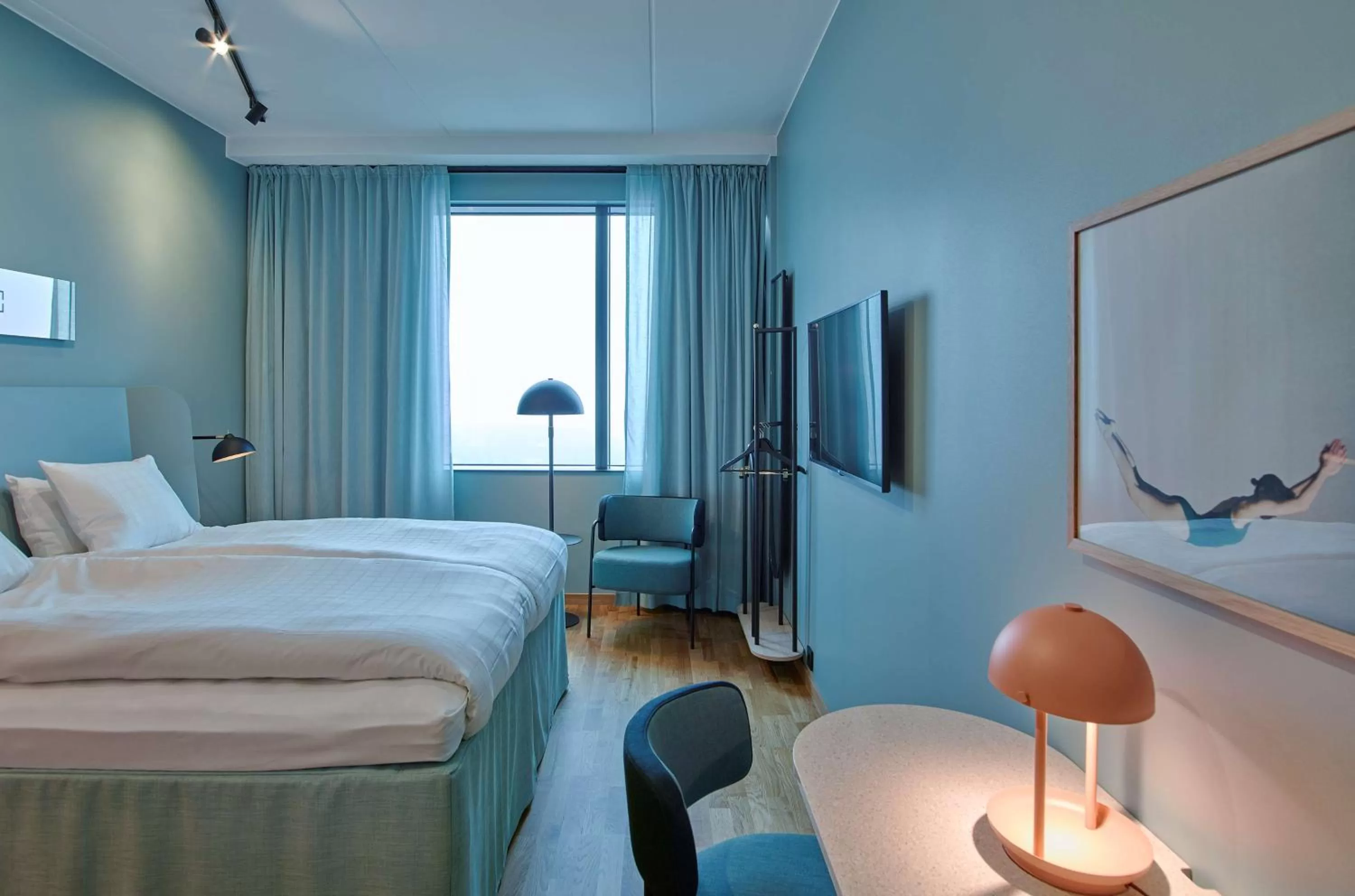 Photo of the whole room, Bed in Scandic Örebro Central