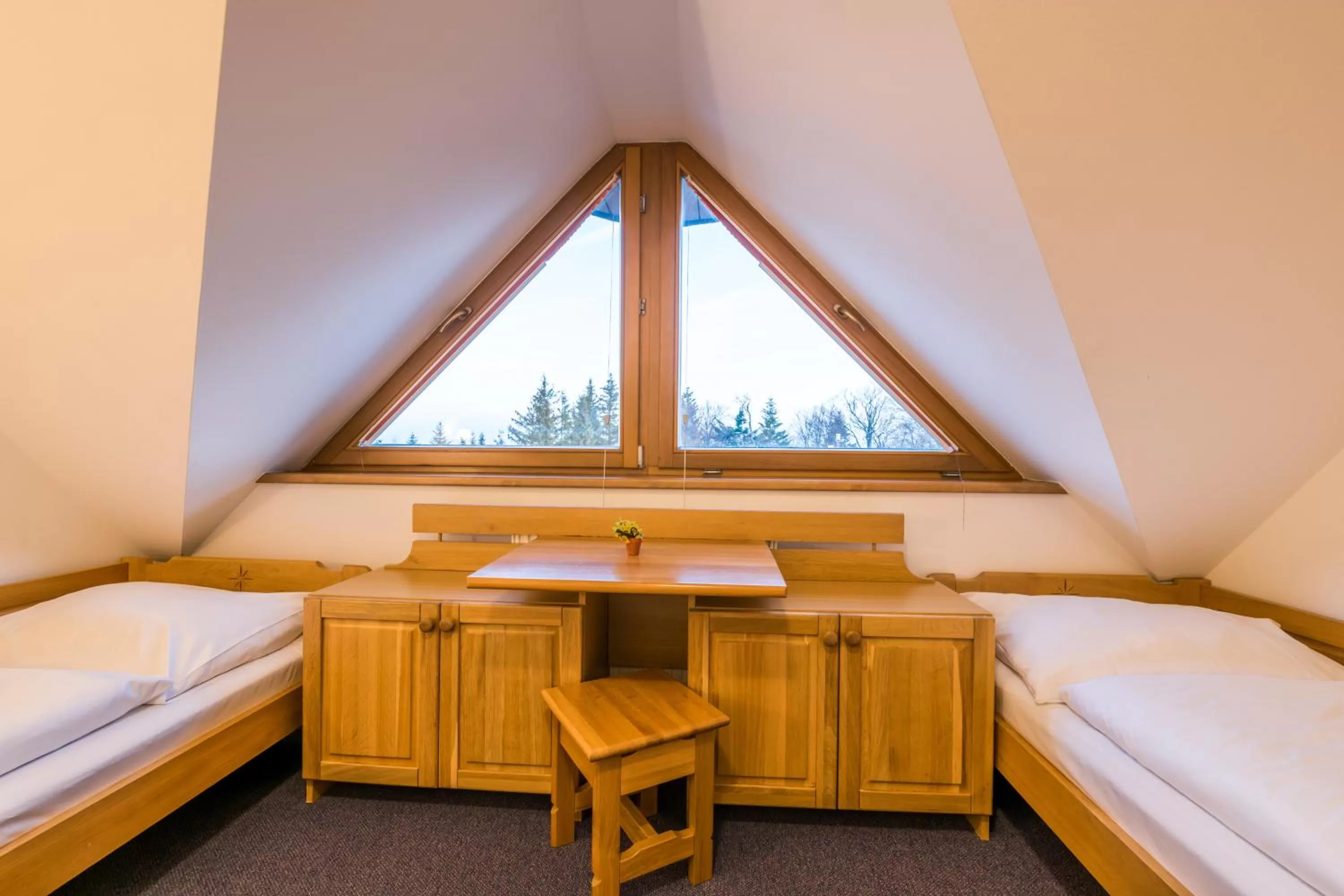 Bed in Horský Hotel Kohútka