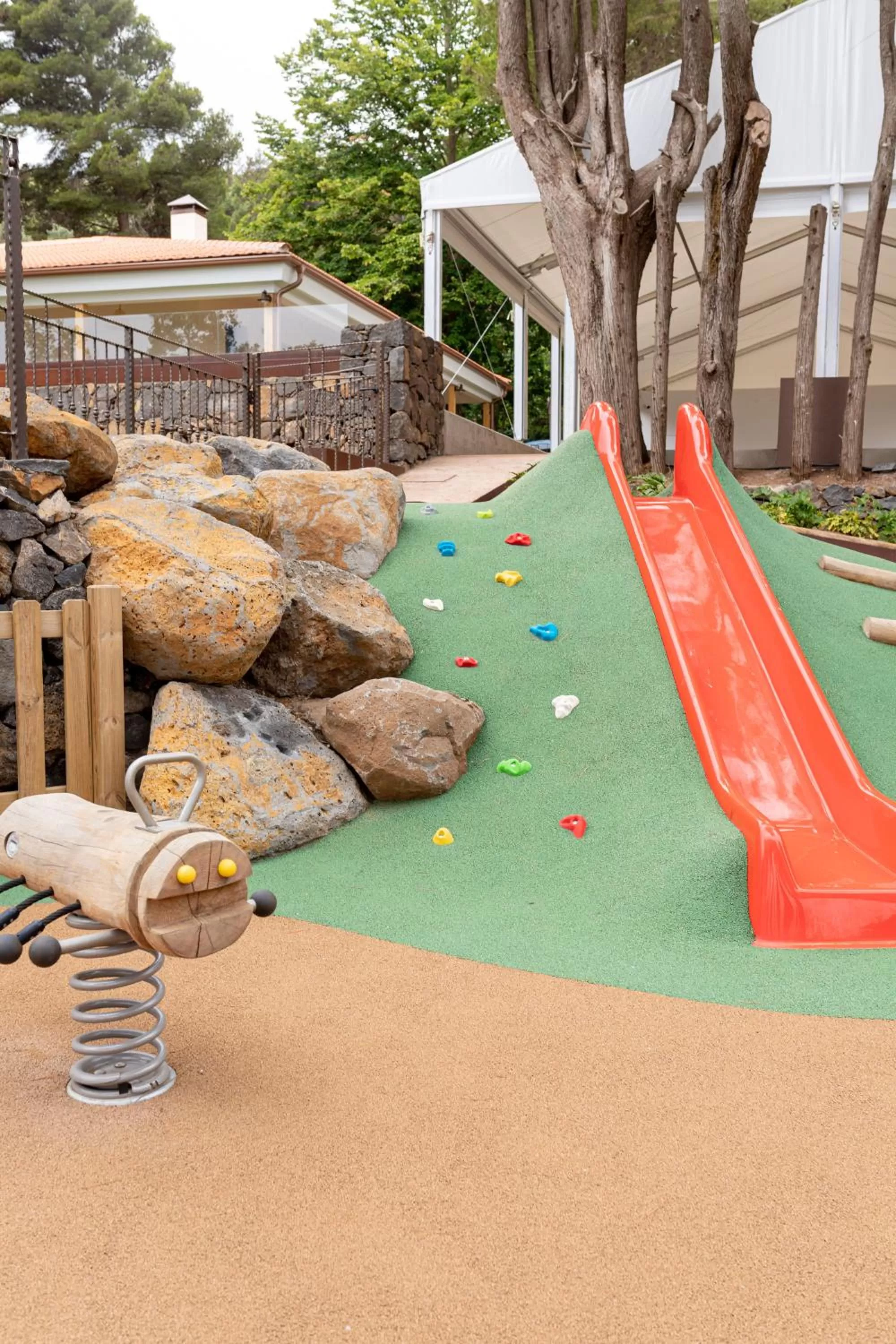 Children play ground in Hotel Rural Ohana