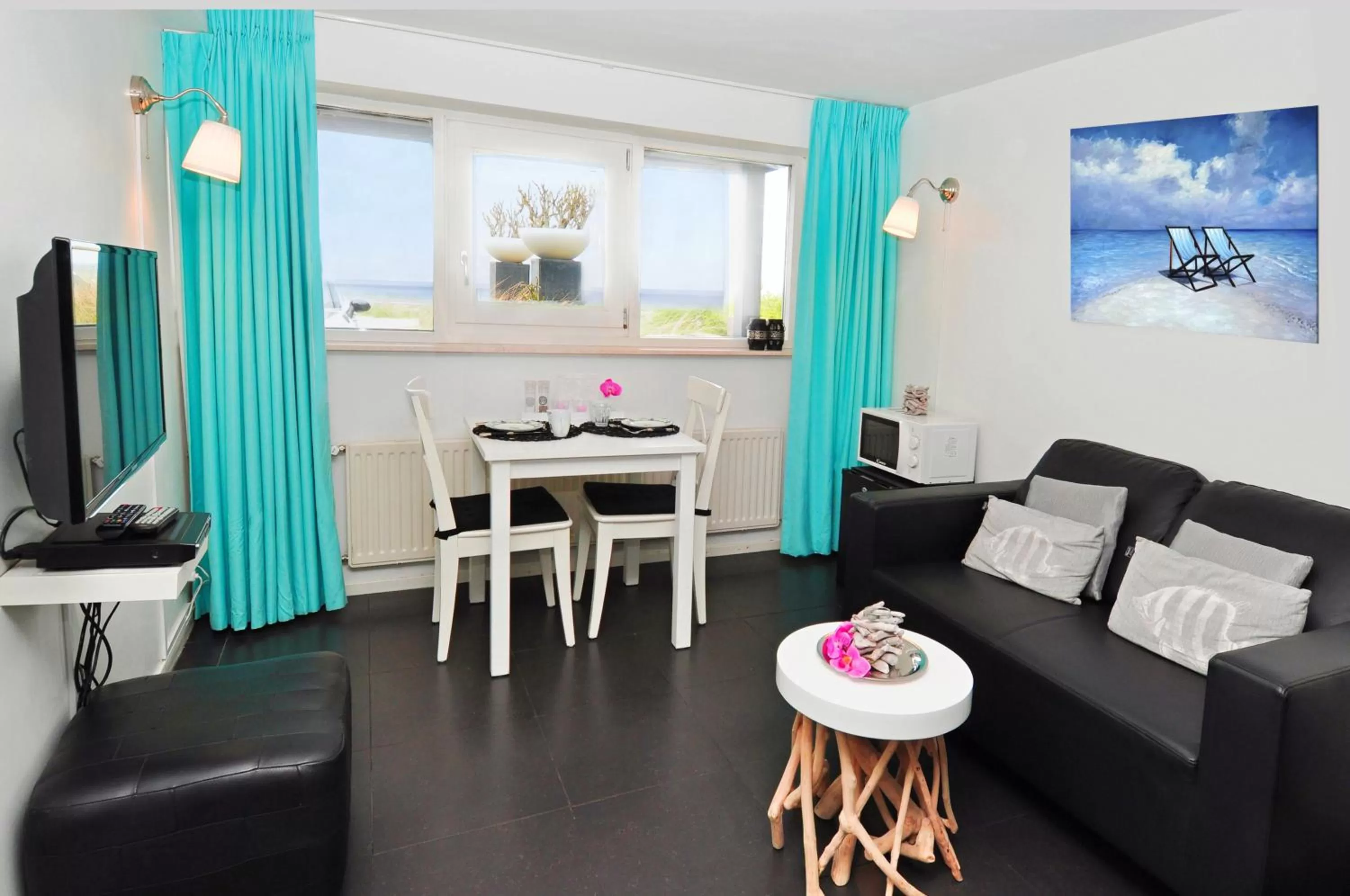 Decorative detail, Seating Area in B&B Zeespiegel