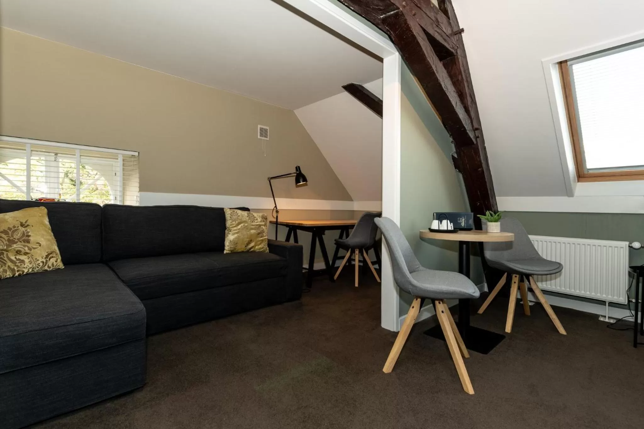 Seating area in De Pastorie Bed & Breakfast