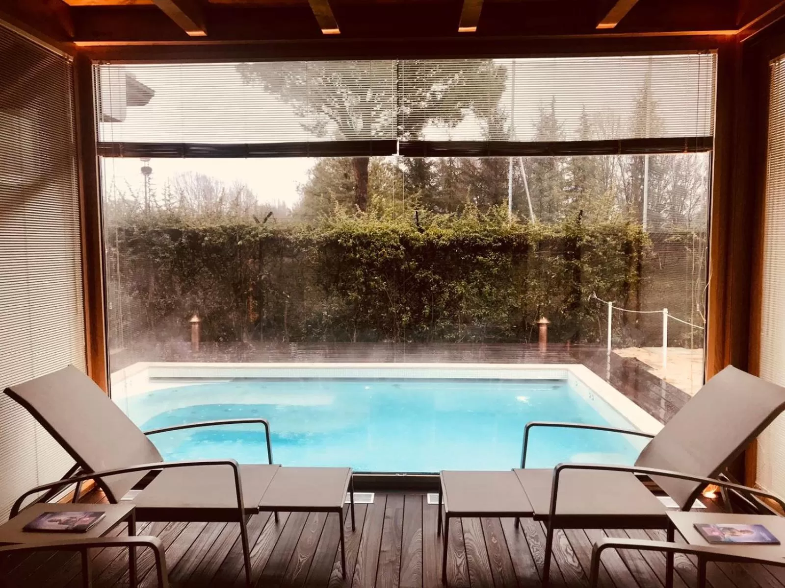 Hot Tub in Villa Abbondanzi Resort