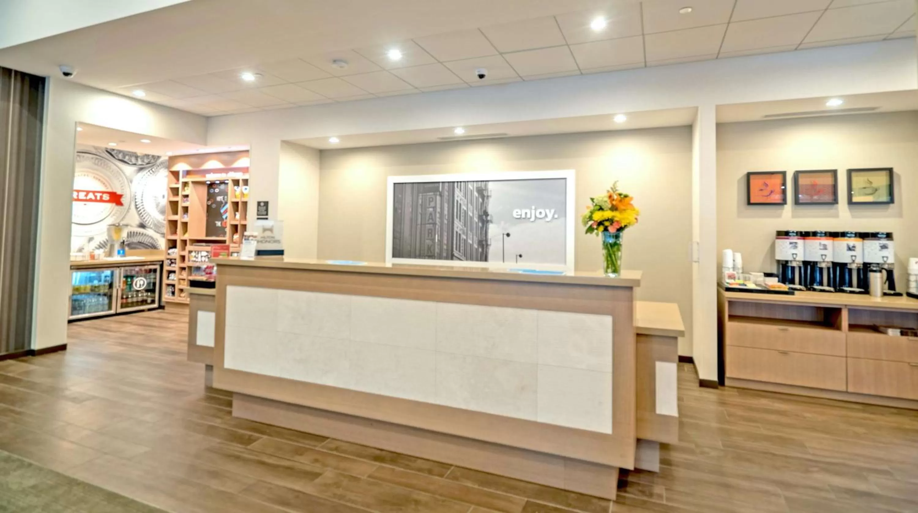 Lobby or reception in Hampton Inn Chicago North-Loyola Station, Il
