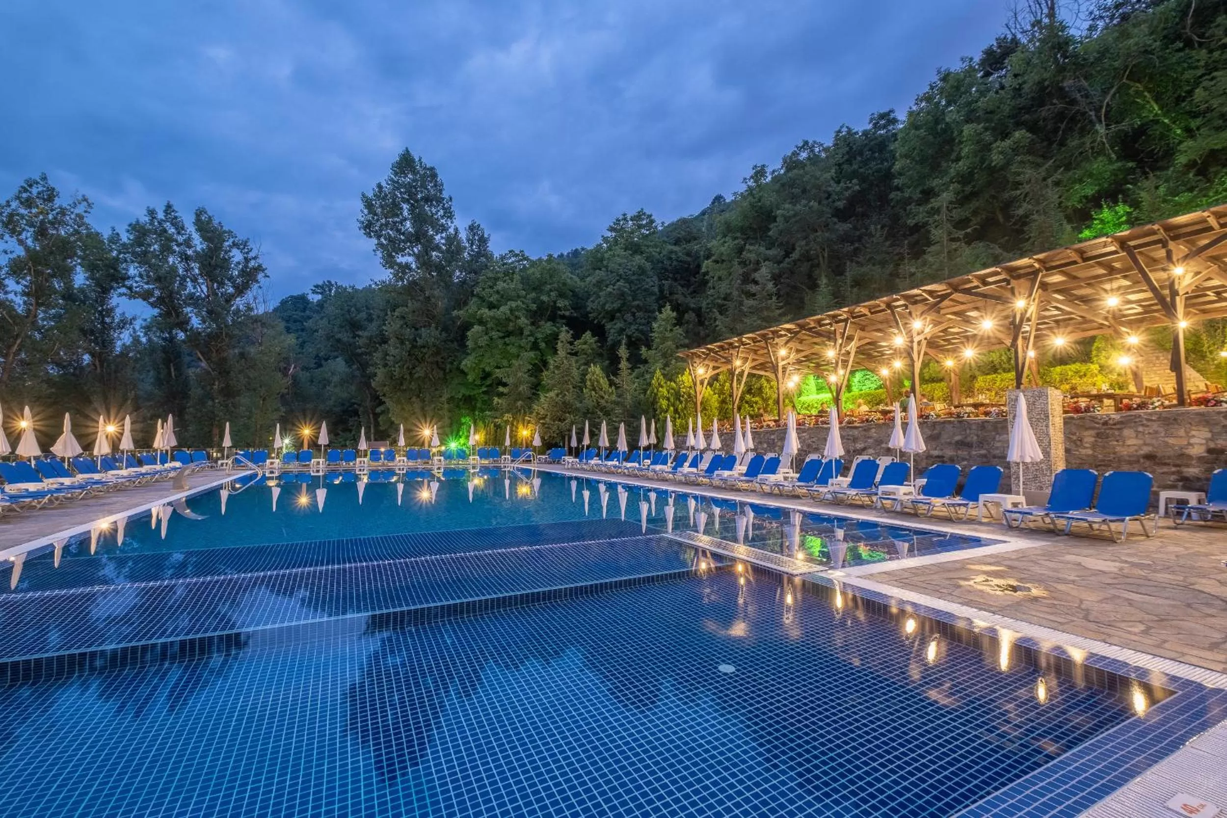 Swimming pool in Park Hotel Asenevtsi