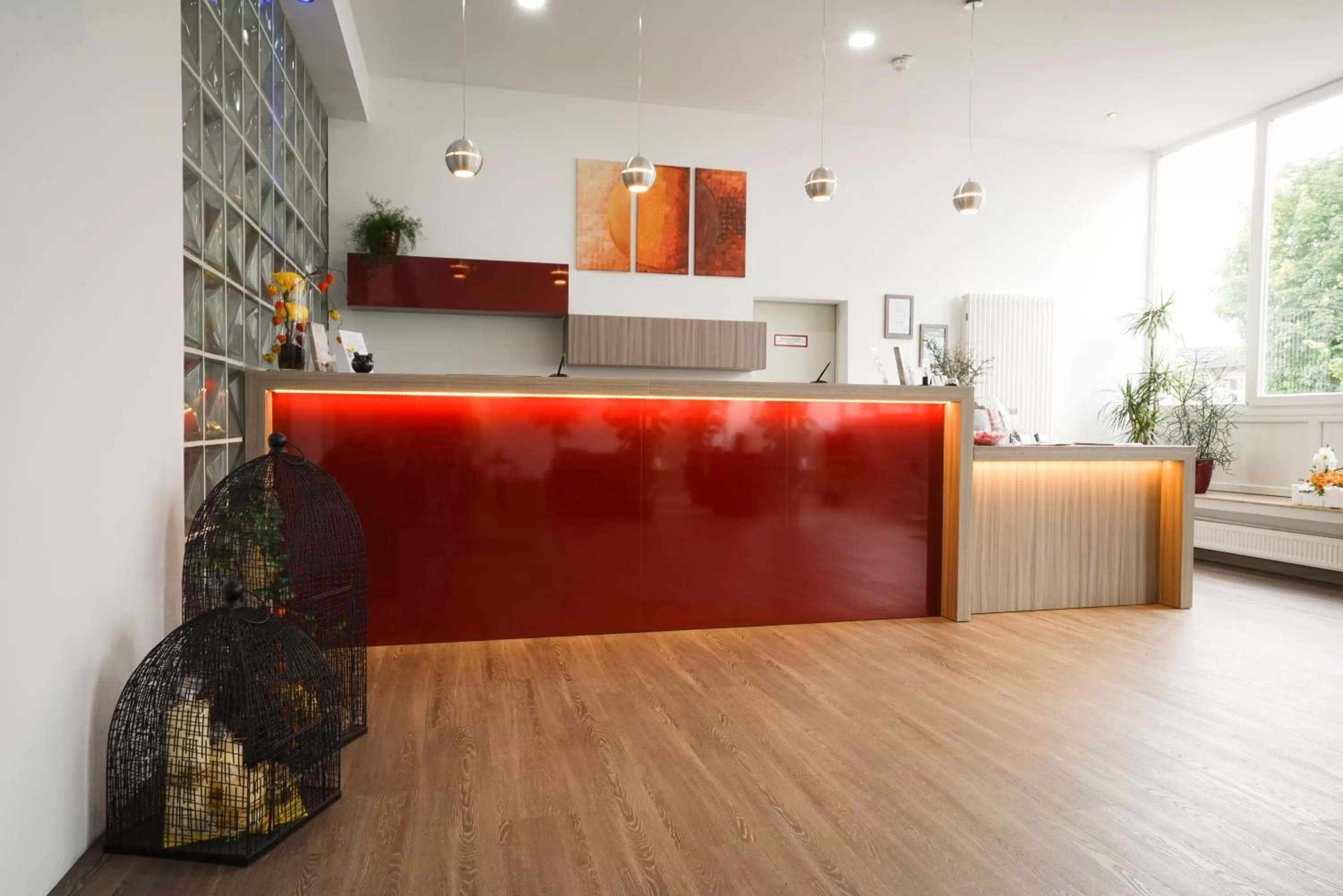 Lobby or reception in Ruhr Inn Hotel