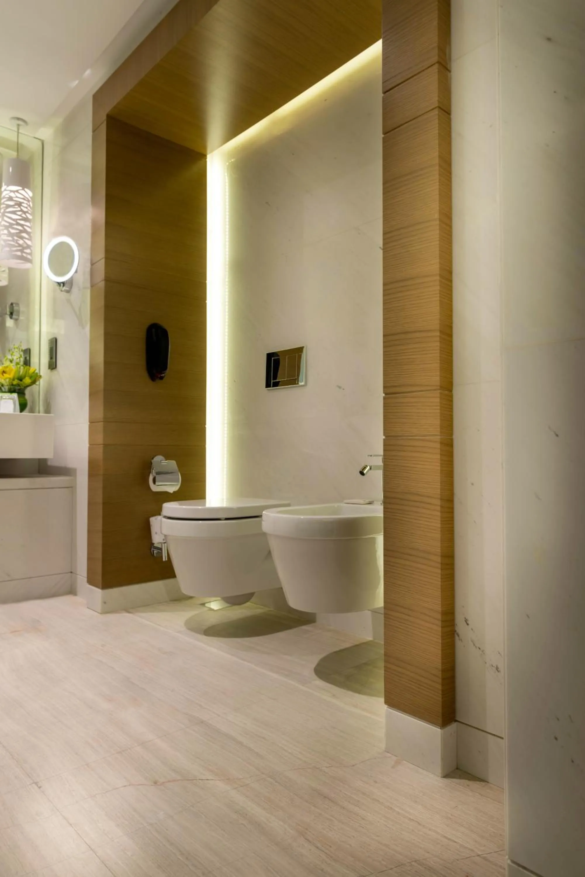 Toilet in Towers Rotana - Dubai