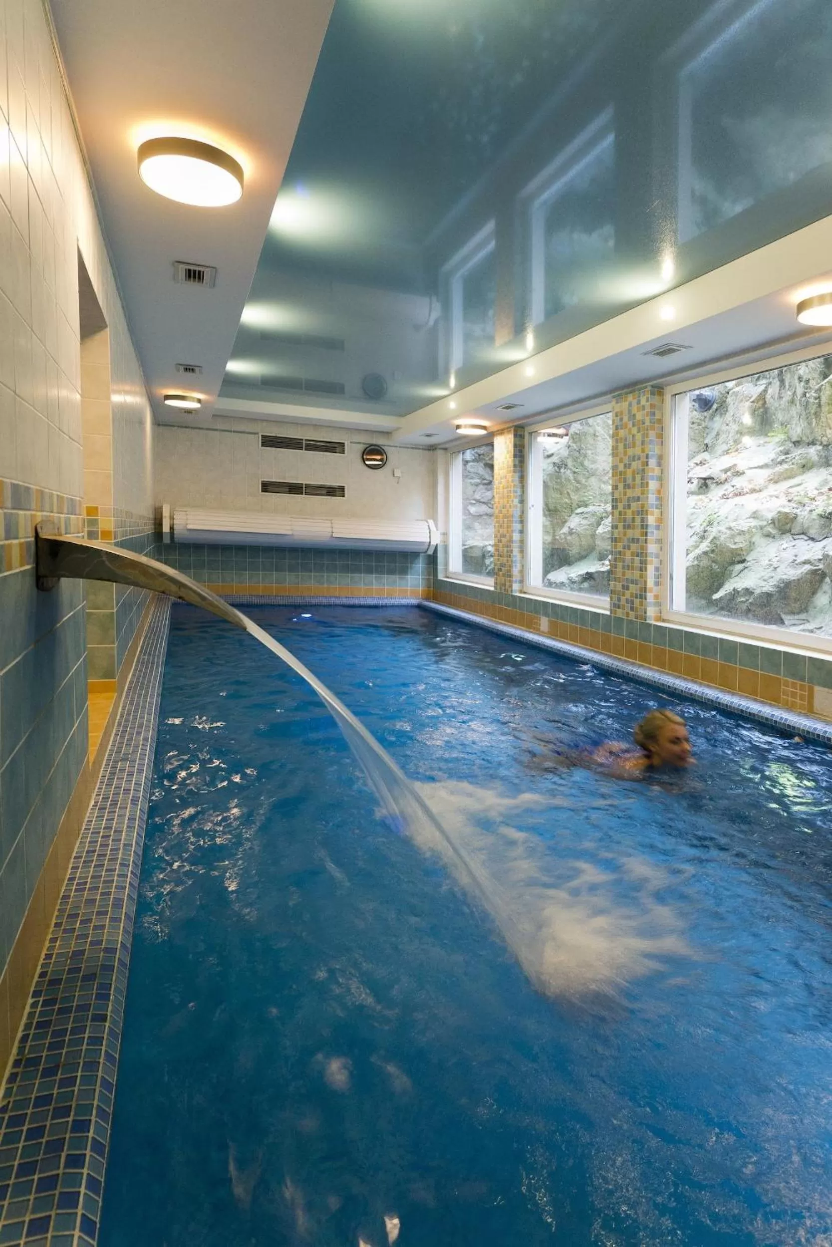 Swimming pool in Spa Hotel Schlosspark