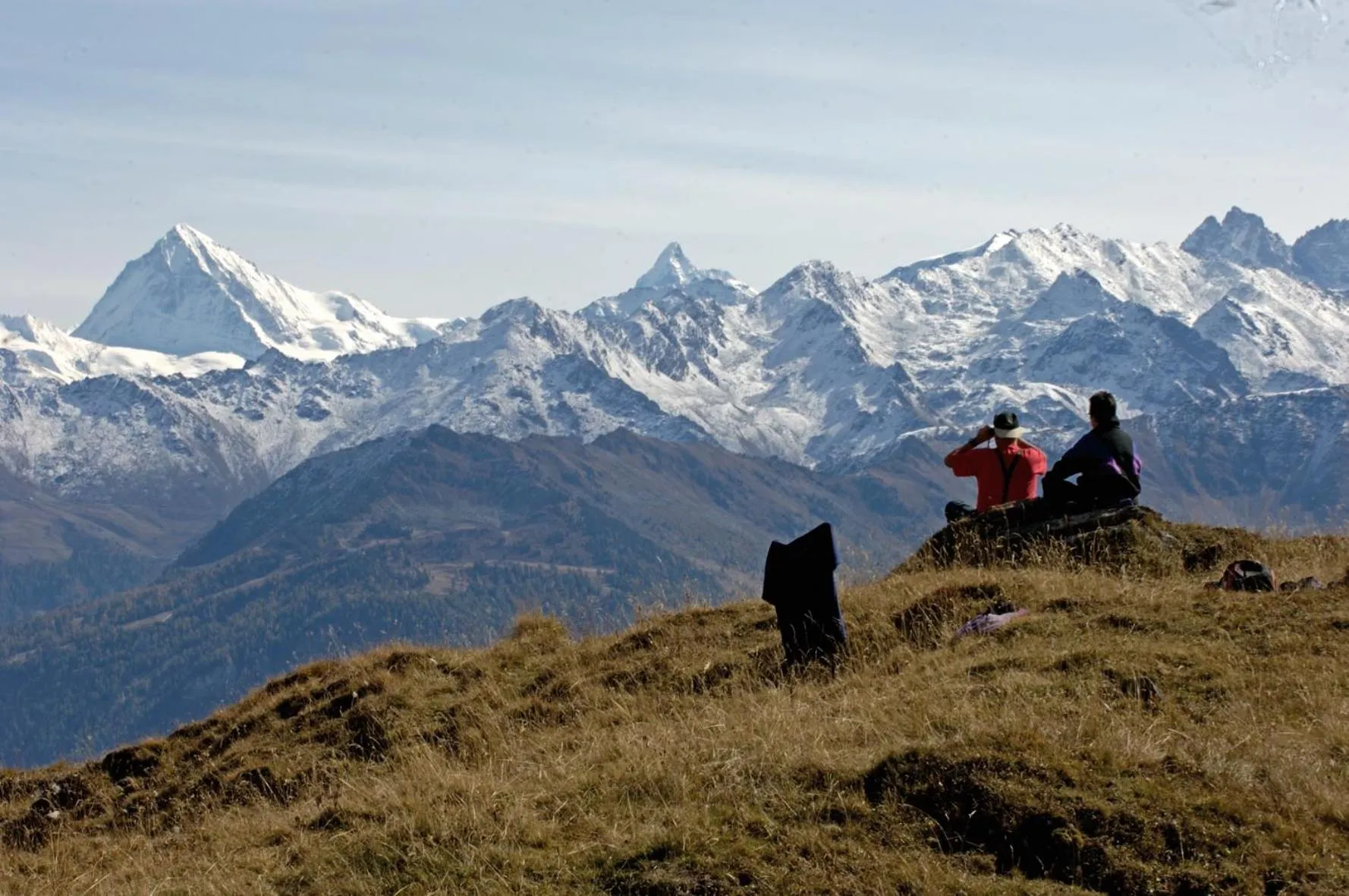 Natural landscape in Hôtel Les Bains d'Ovronnaz