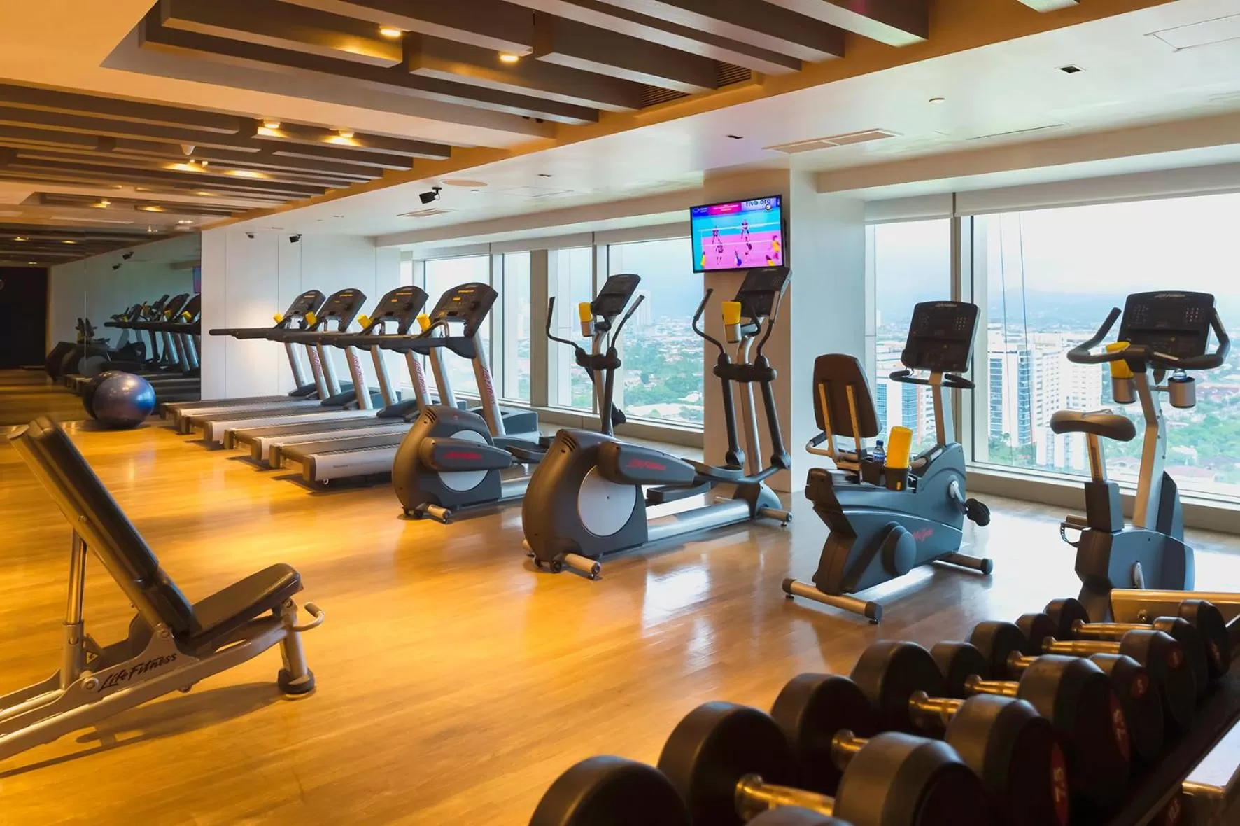 Fitness centre/facilities in Marco Polo Ortigas Manila