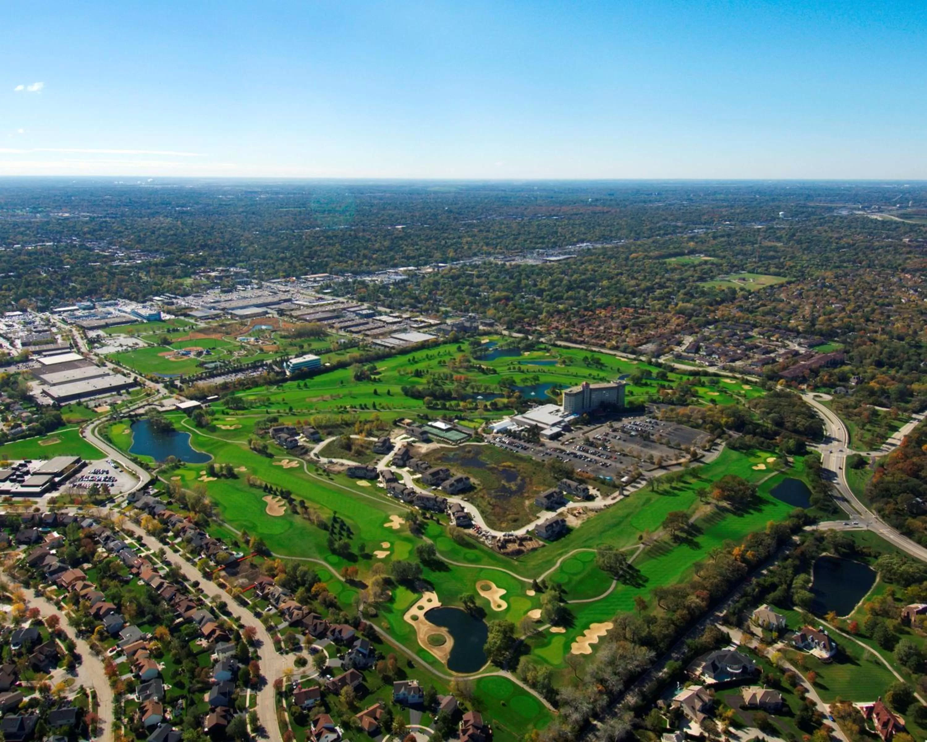 Golfcourse in Hilton Chicago Oak Brook Hills Resort & Conference Center