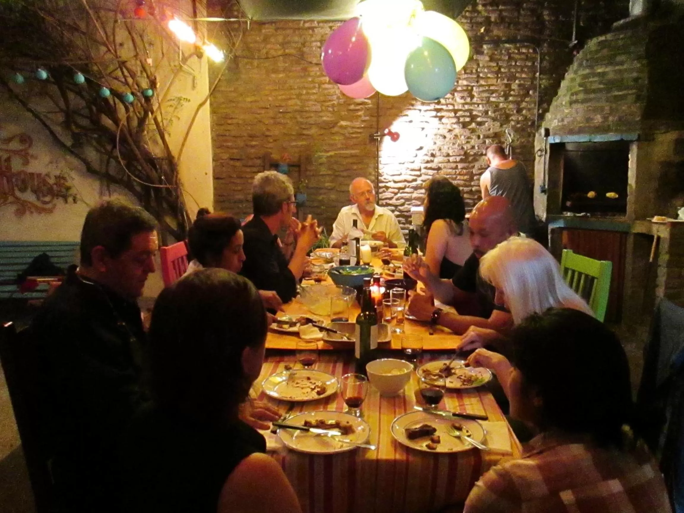 Patio, Restaurant/Places to Eat in Lina's Tango Guesthouse