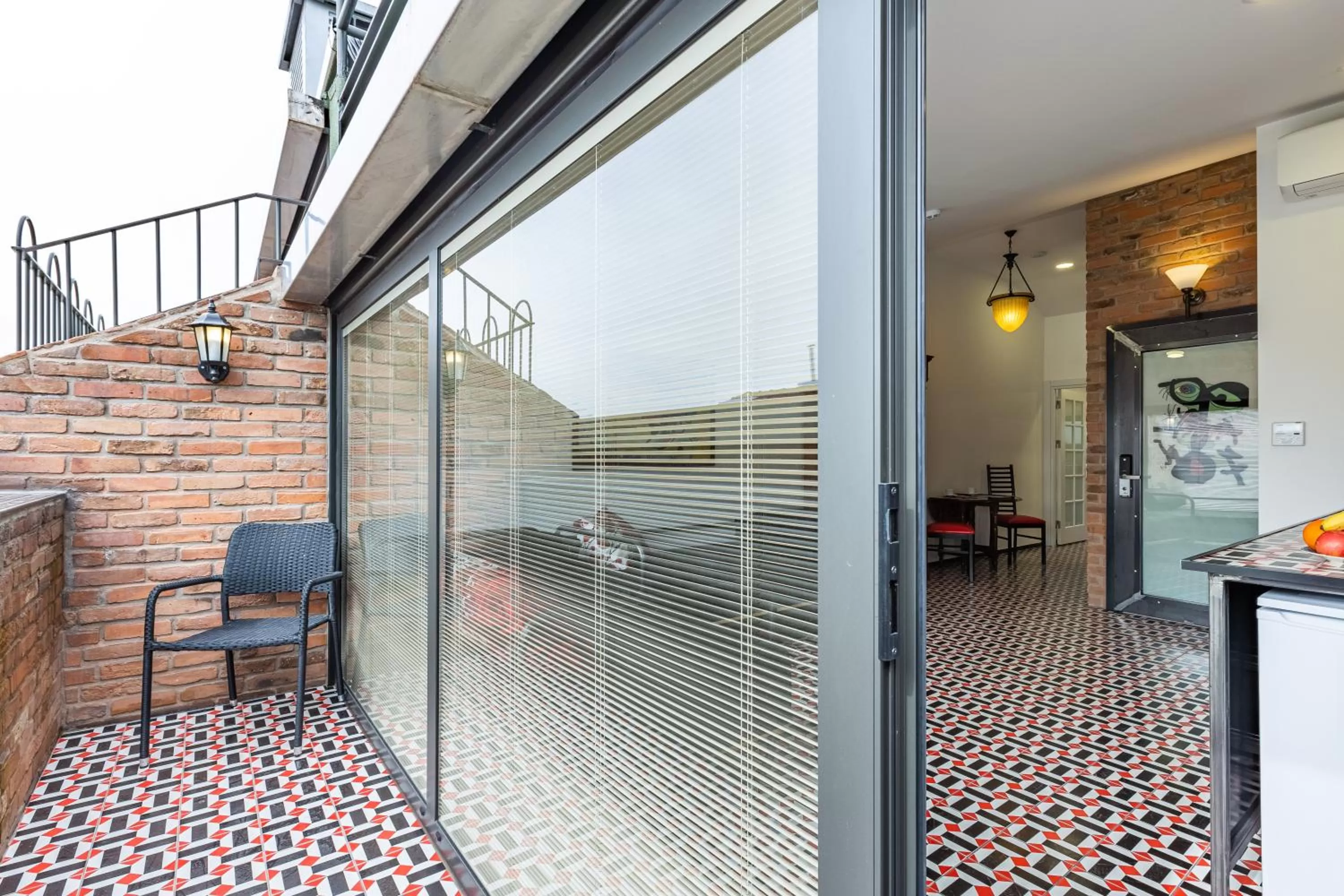 Balcony/Terrace in Villa Pera Suite Hotel