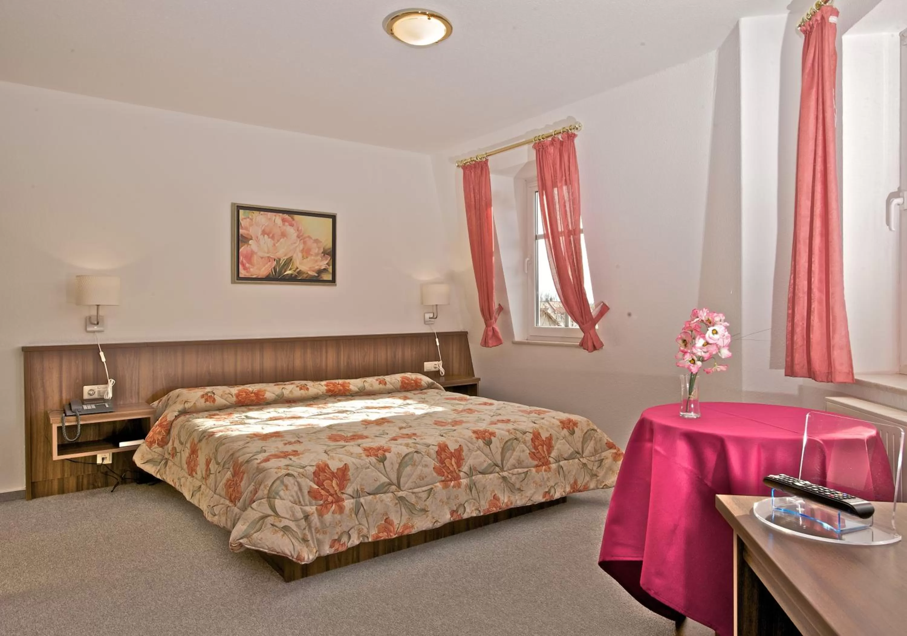 Decorative detail, Bed in Hotel Weberhof