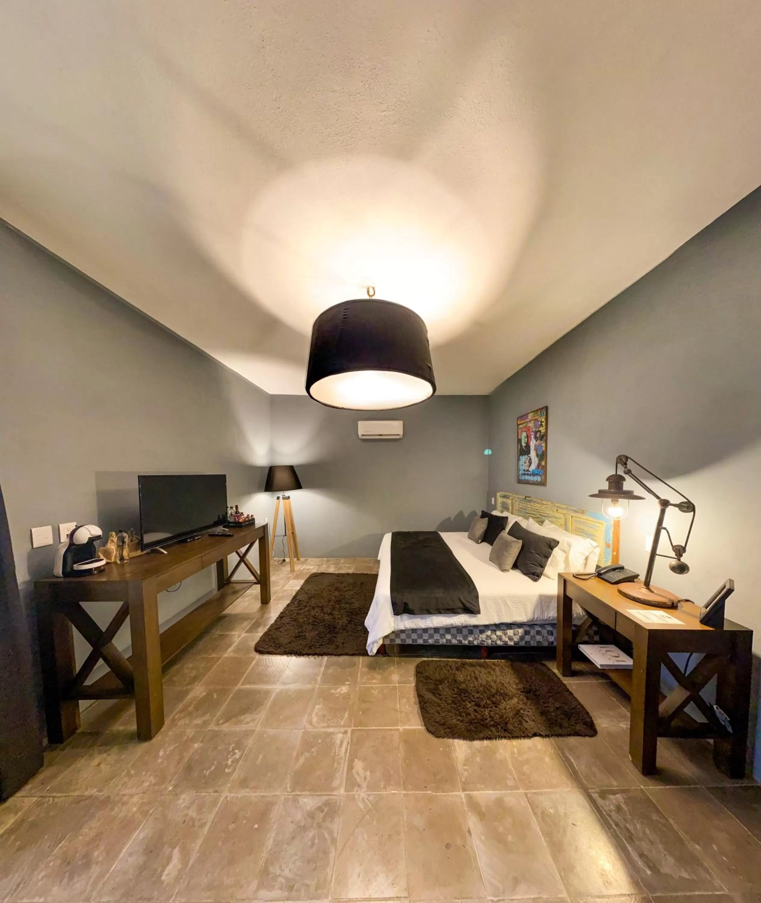 Bed in Hotel Nena Centro