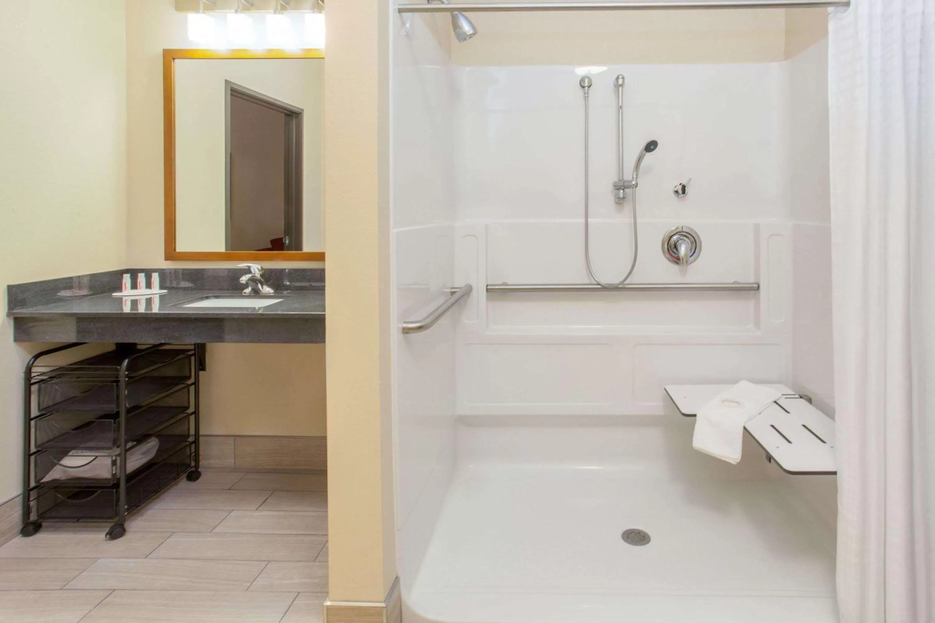 Bathroom in Baymont by Wyndham Grand Forks