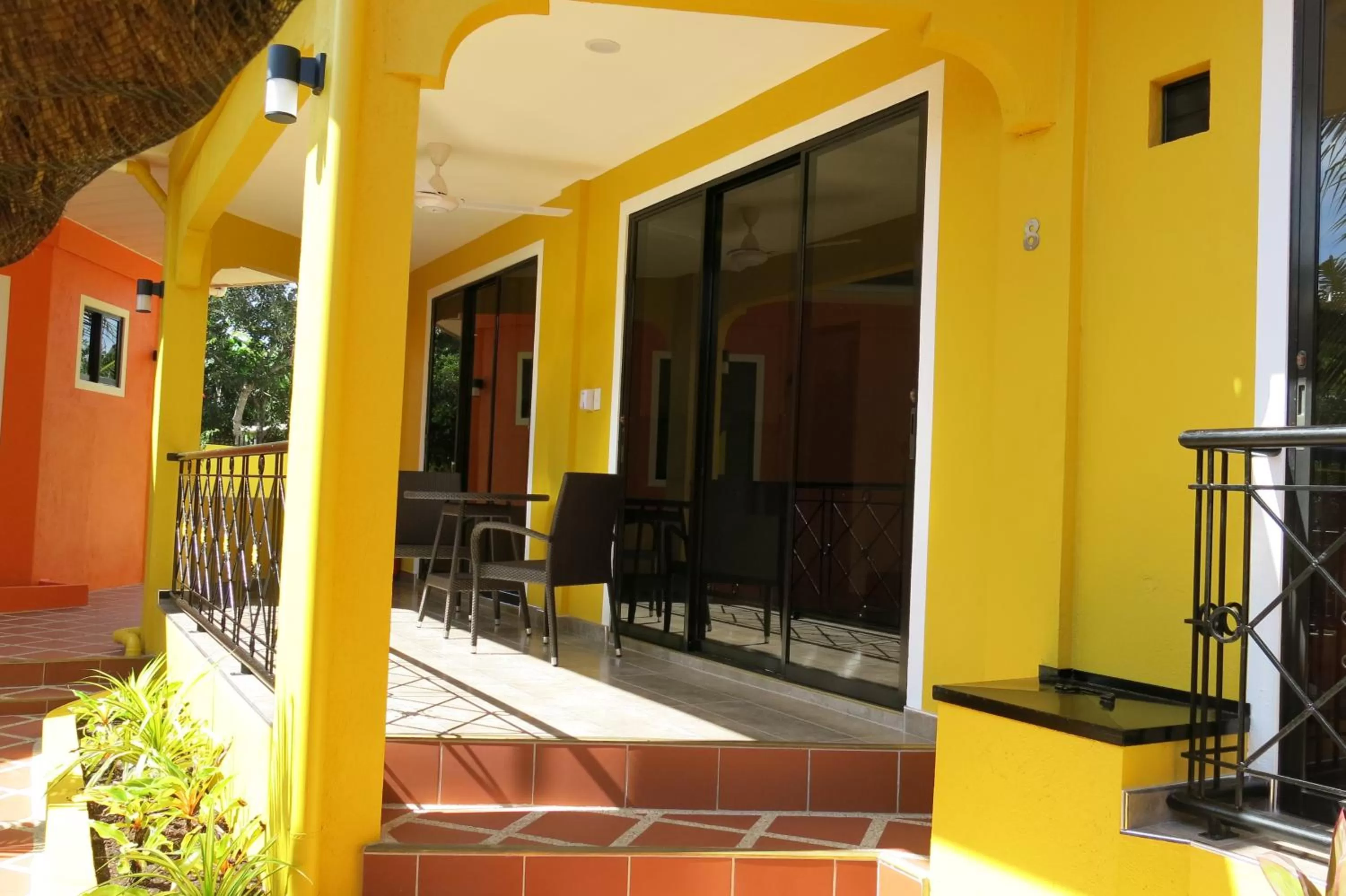 Balcony/Terrace in Alona's Coral Garden Resort (Adult-Only)