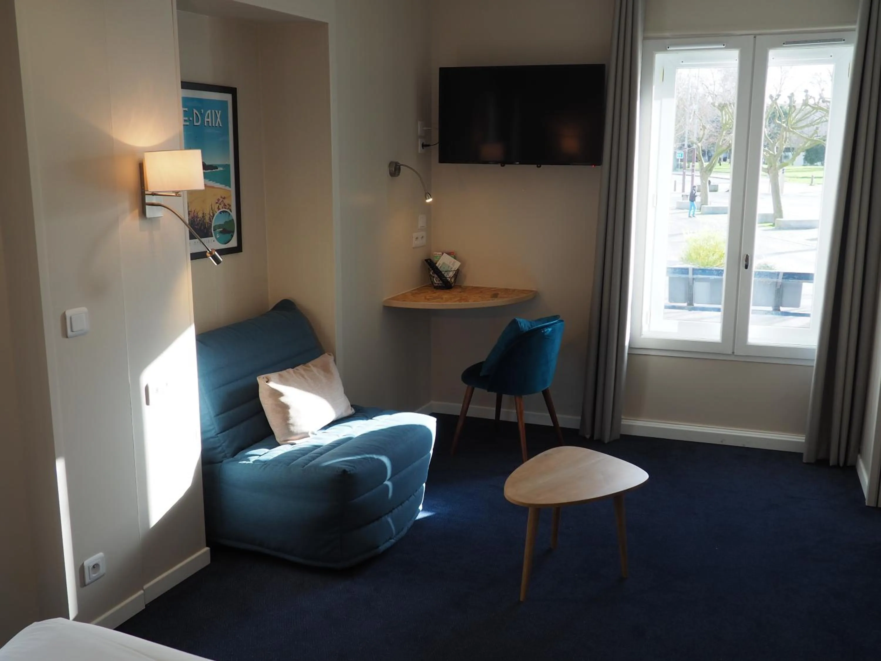 Seating area in Un Hotel sur le Port