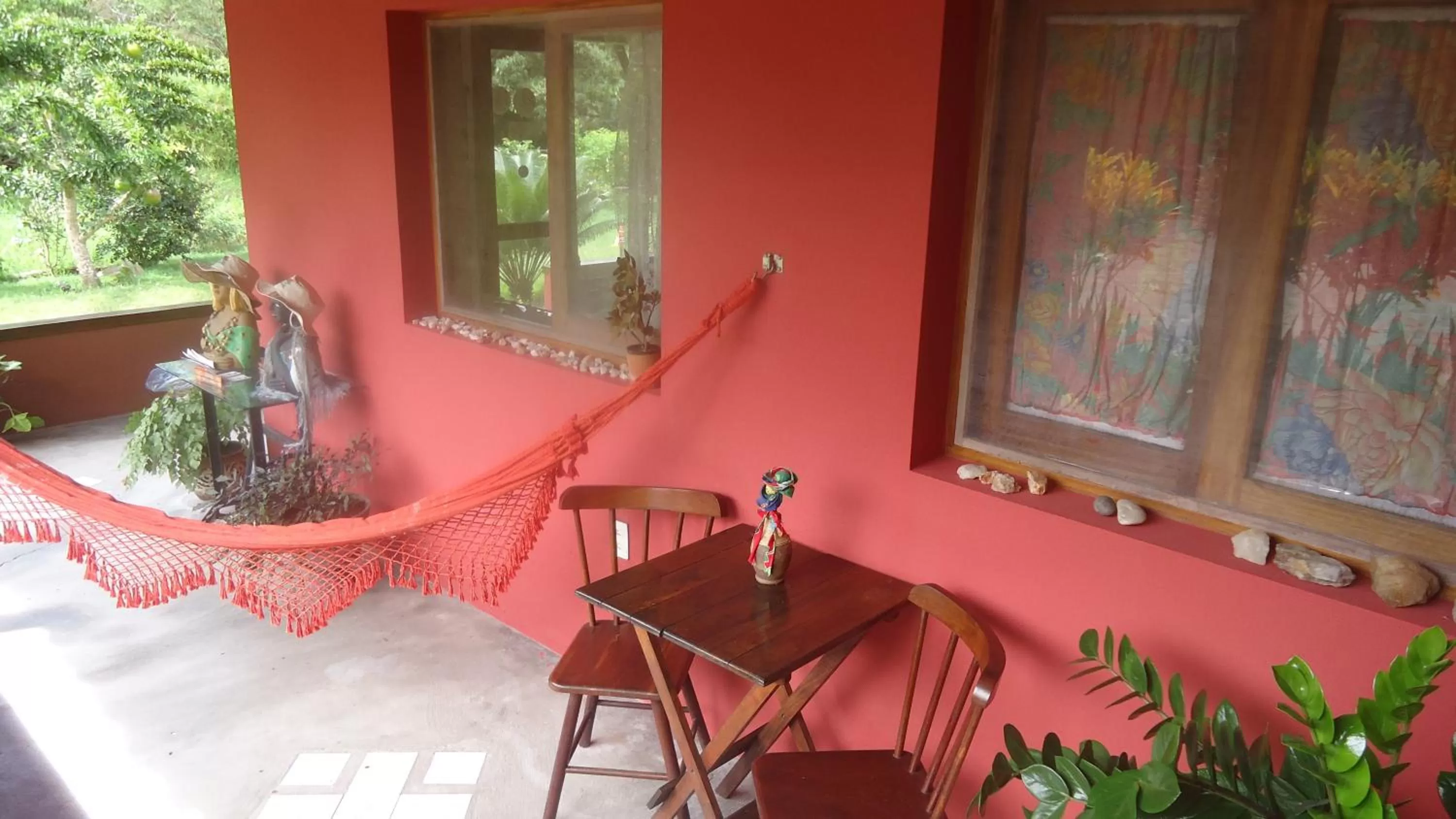 Balcony/Terrace in Pousada Aba da Serra